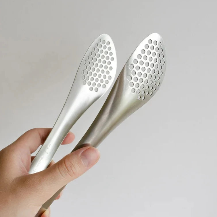 Stainless Steel Slotted Tongs