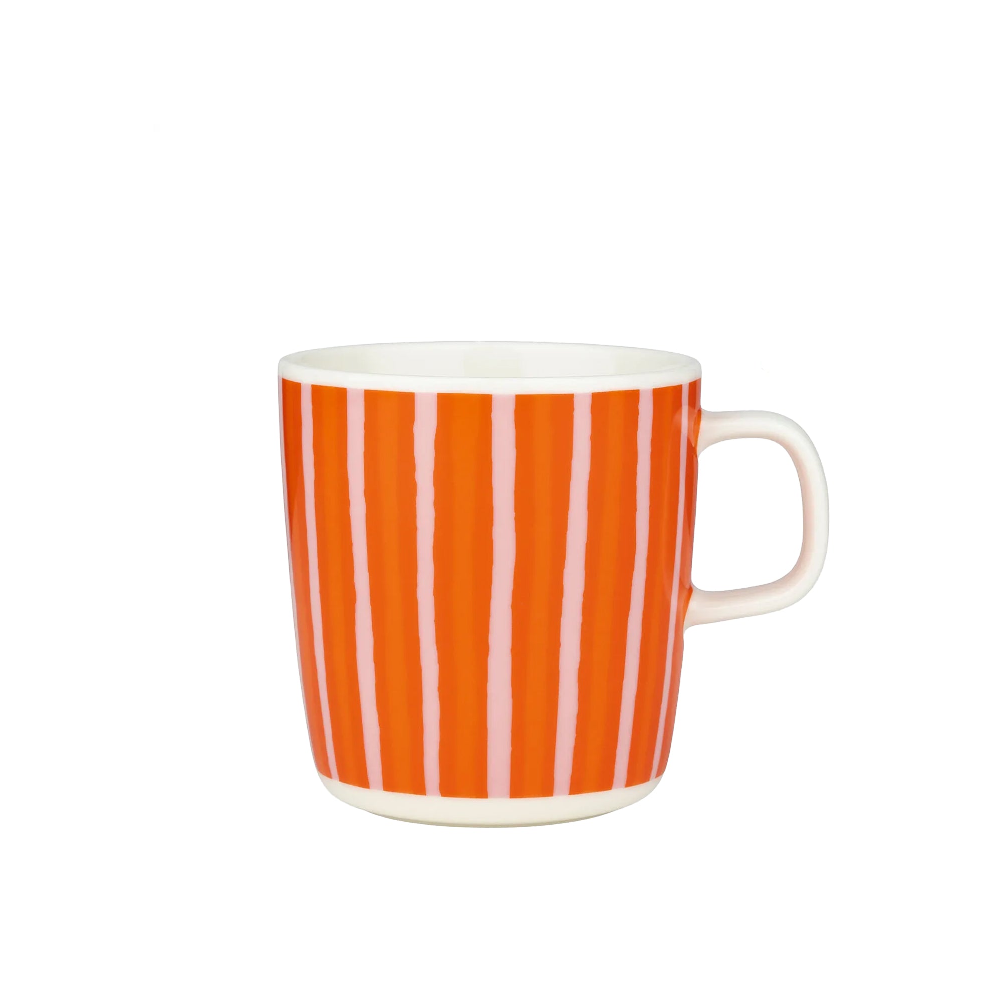 Oiva / Piccolo Mug, Pink + Orange, 14 oz