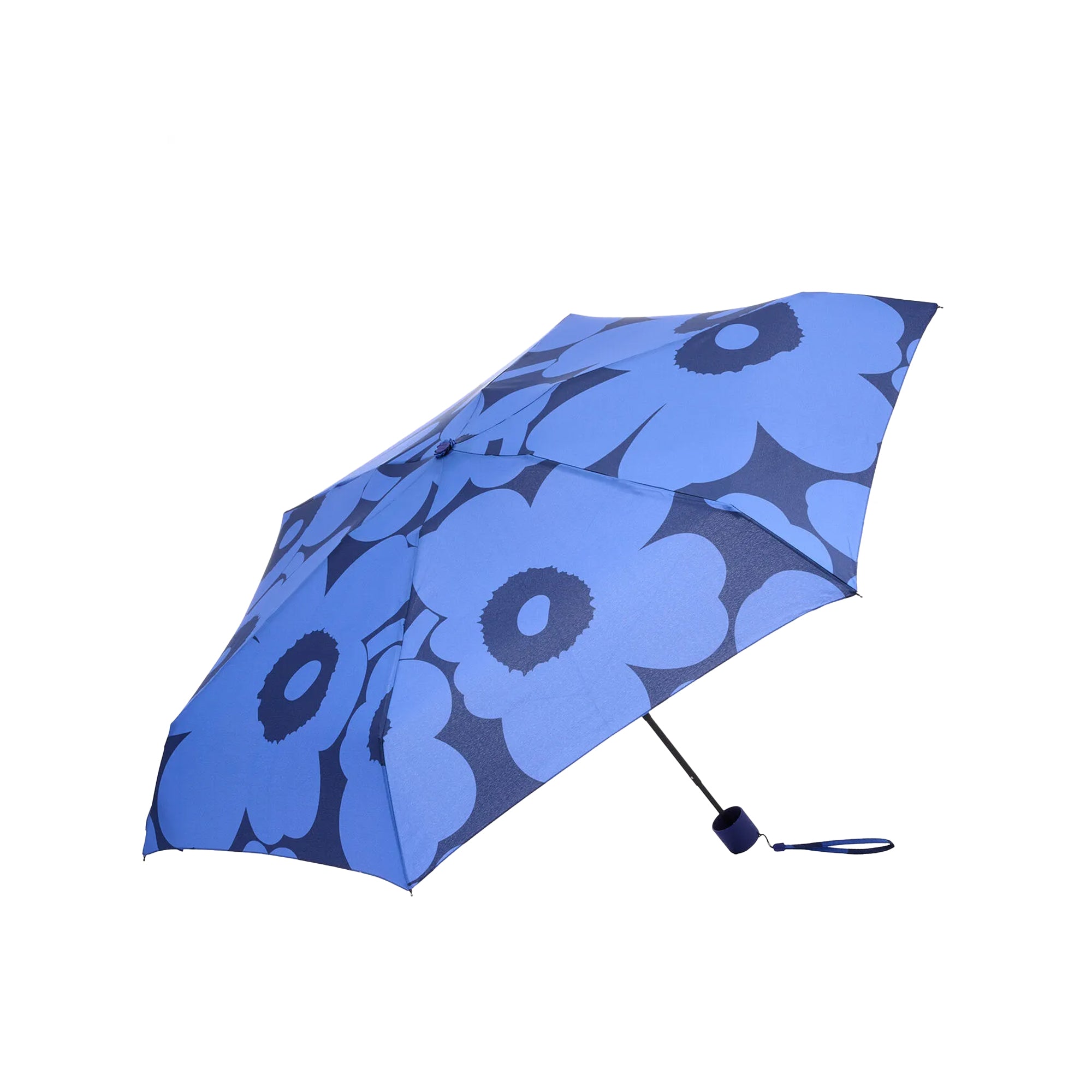 Mini Manual Pieni Unikko Umbrella, Blue + Dark Blue