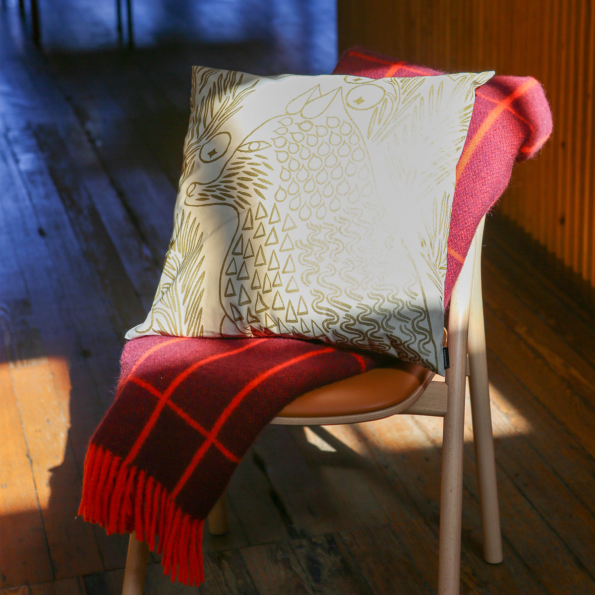 Piirto Ketunmarja Cushion Cover, 20 x 20 in