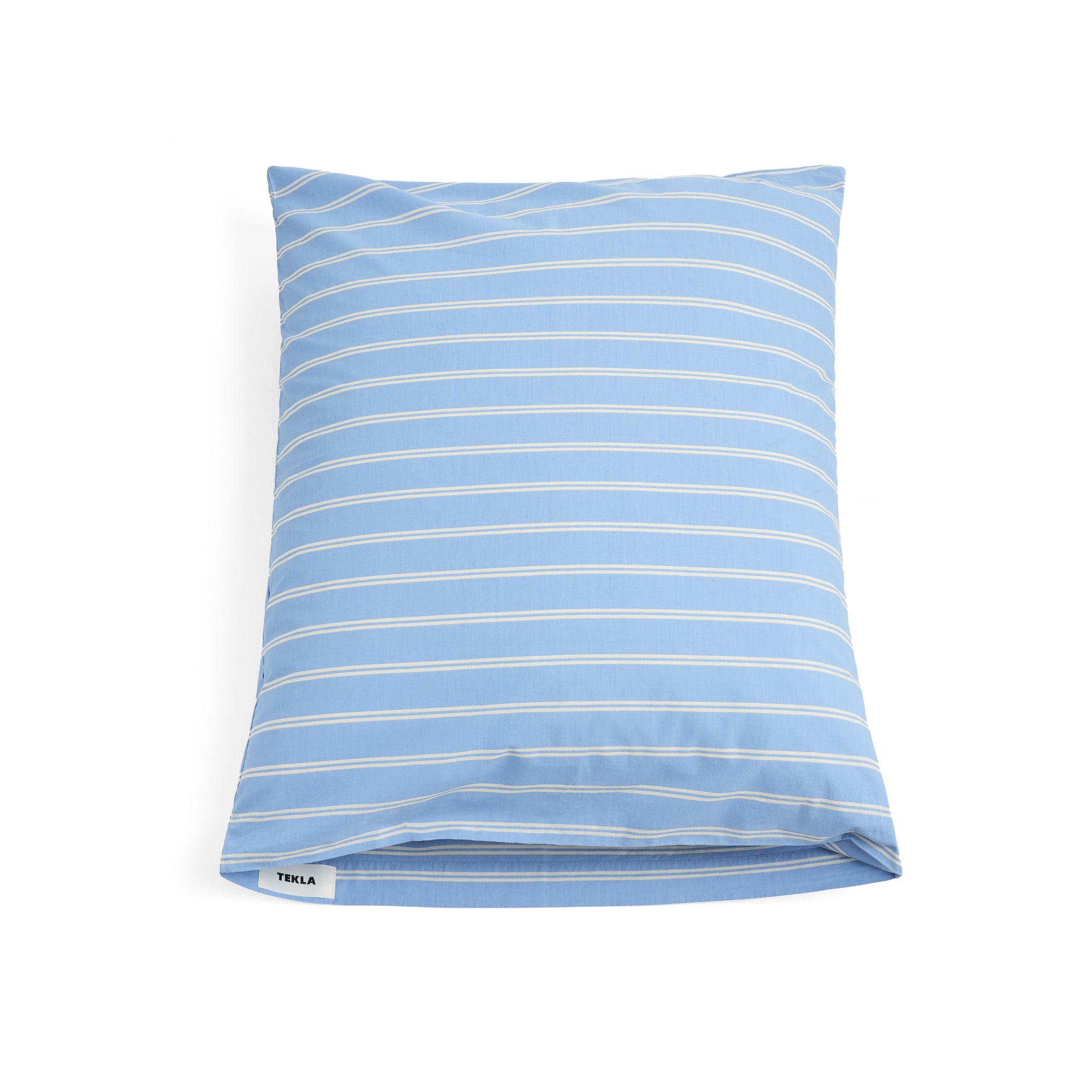 Percale Bedding, Island Blue Stripes