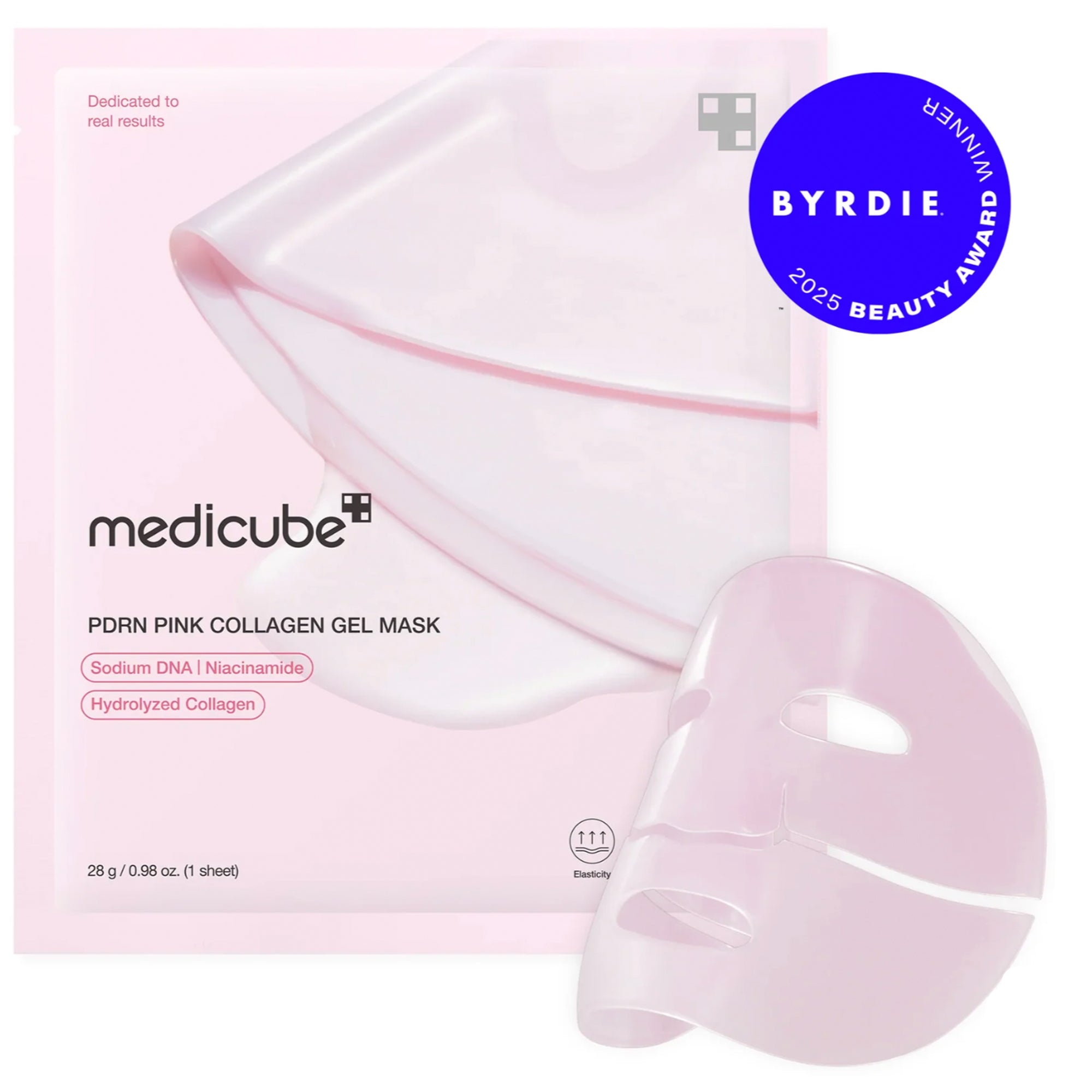 PDRN Pink Collagen Sheet Masks, 4pcs