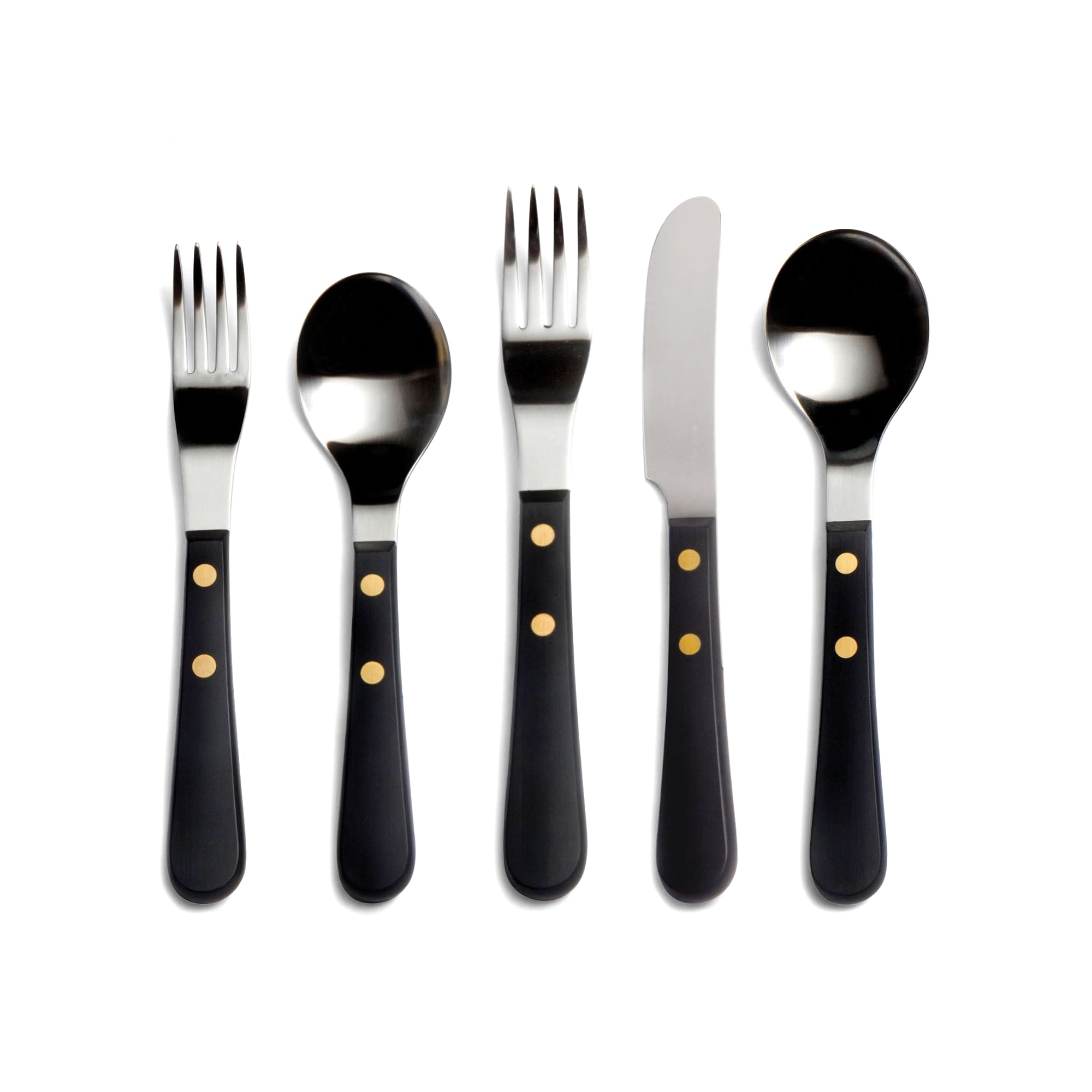 Provençal Cutlery, Stainless Steel, 5pc Set
