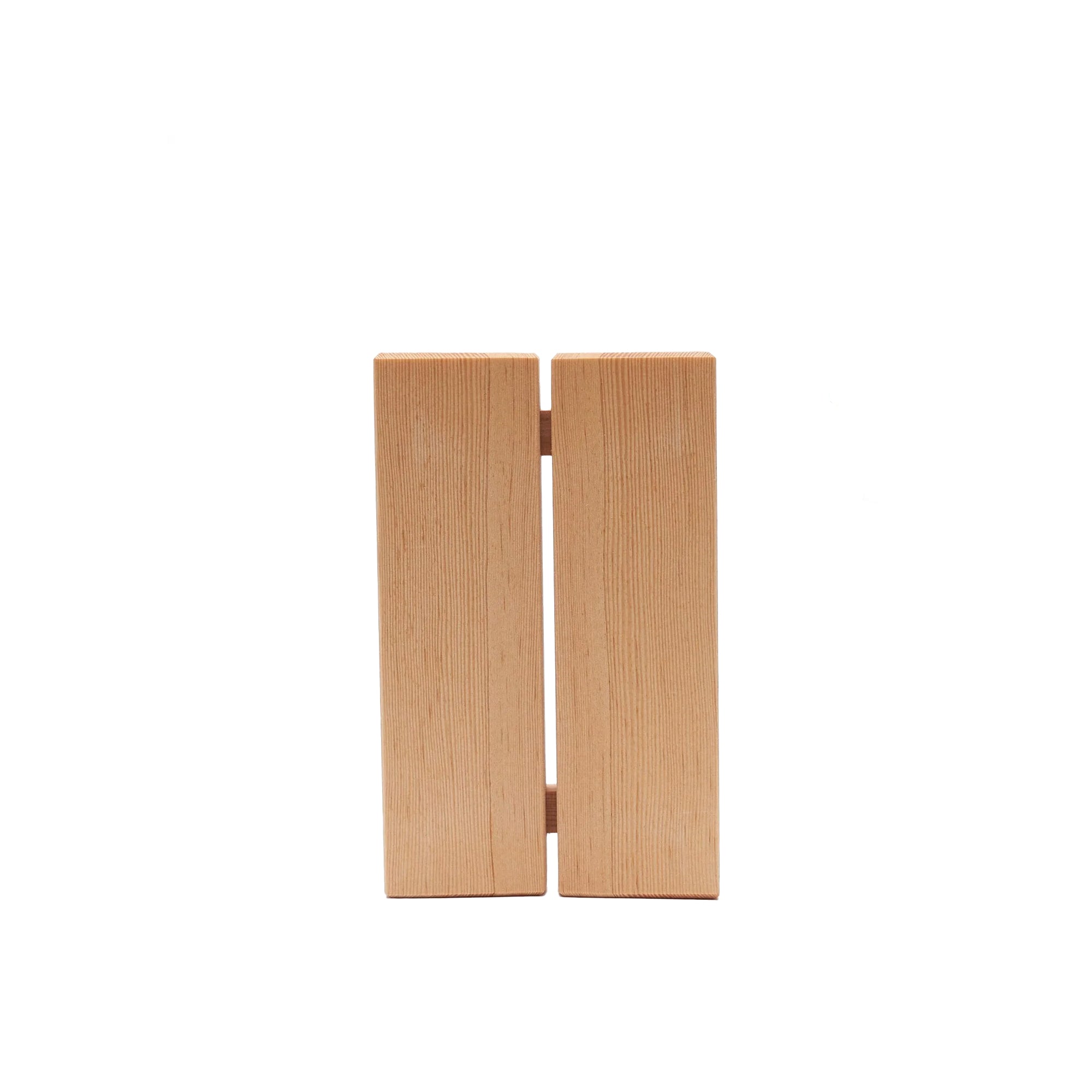 Hinoki Wood Rectangular Soap Dish