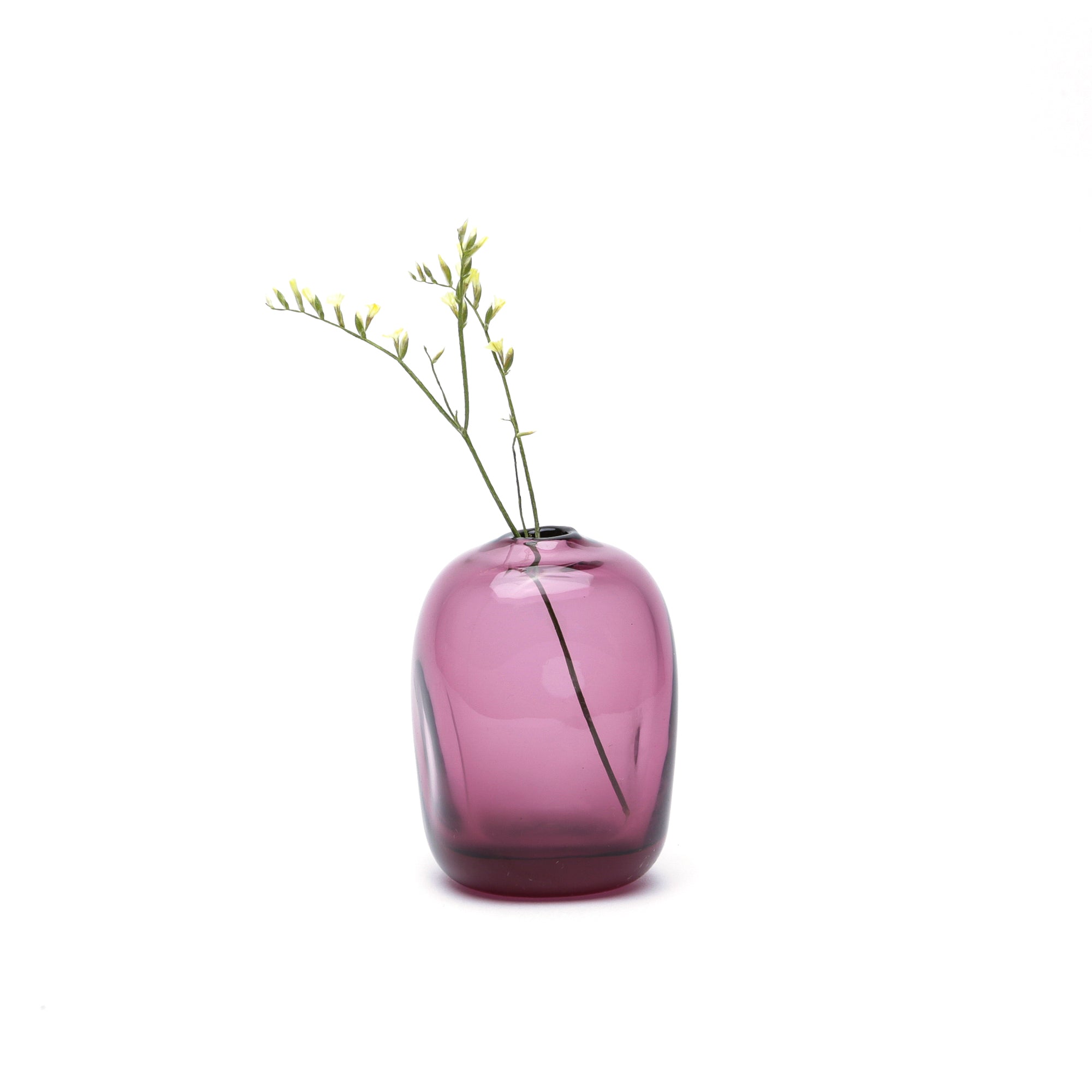 Tall Rectangle Stone Bud Vase