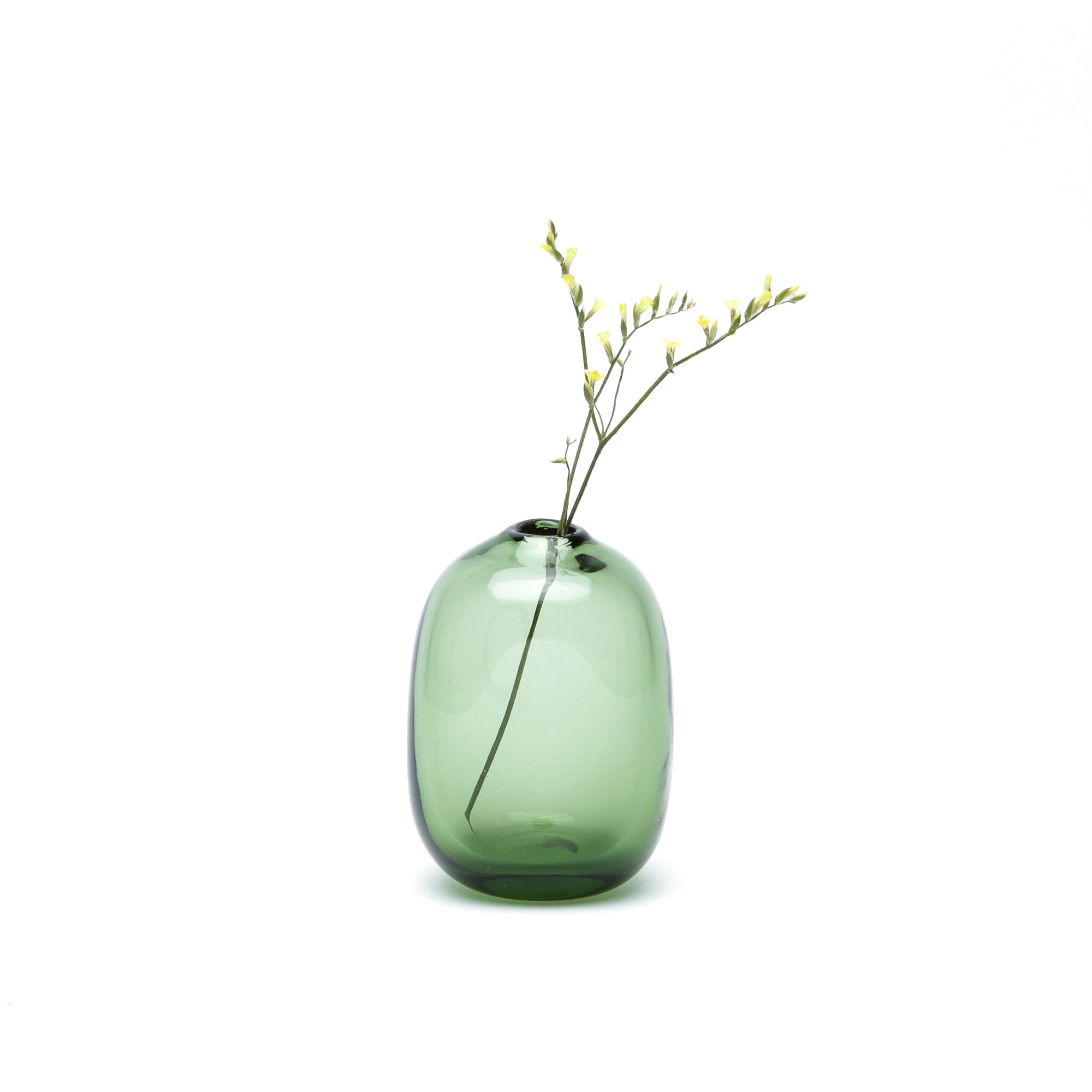 Tall Rectangle Stone Bud Vase