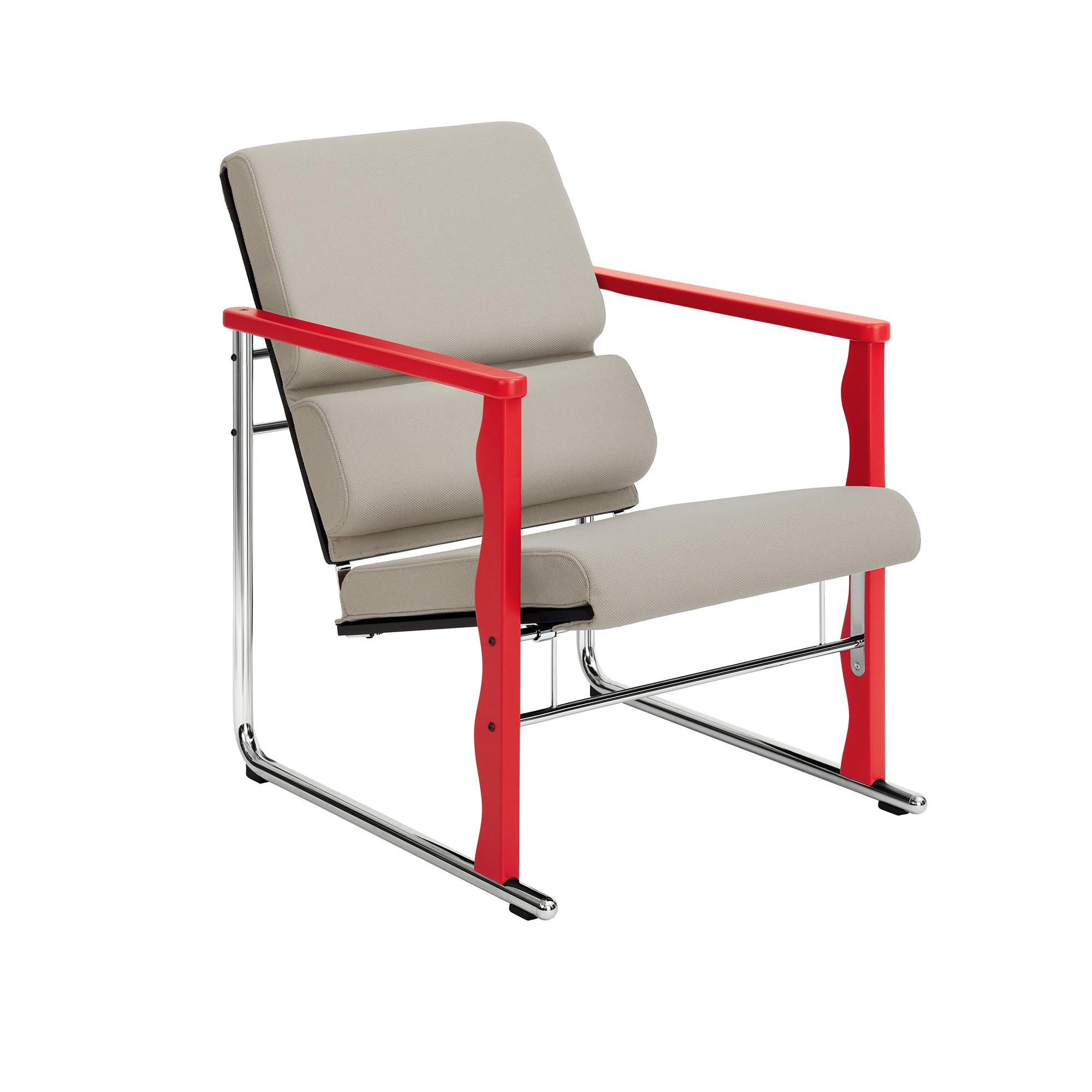 Experiment Lounge Chair, Red