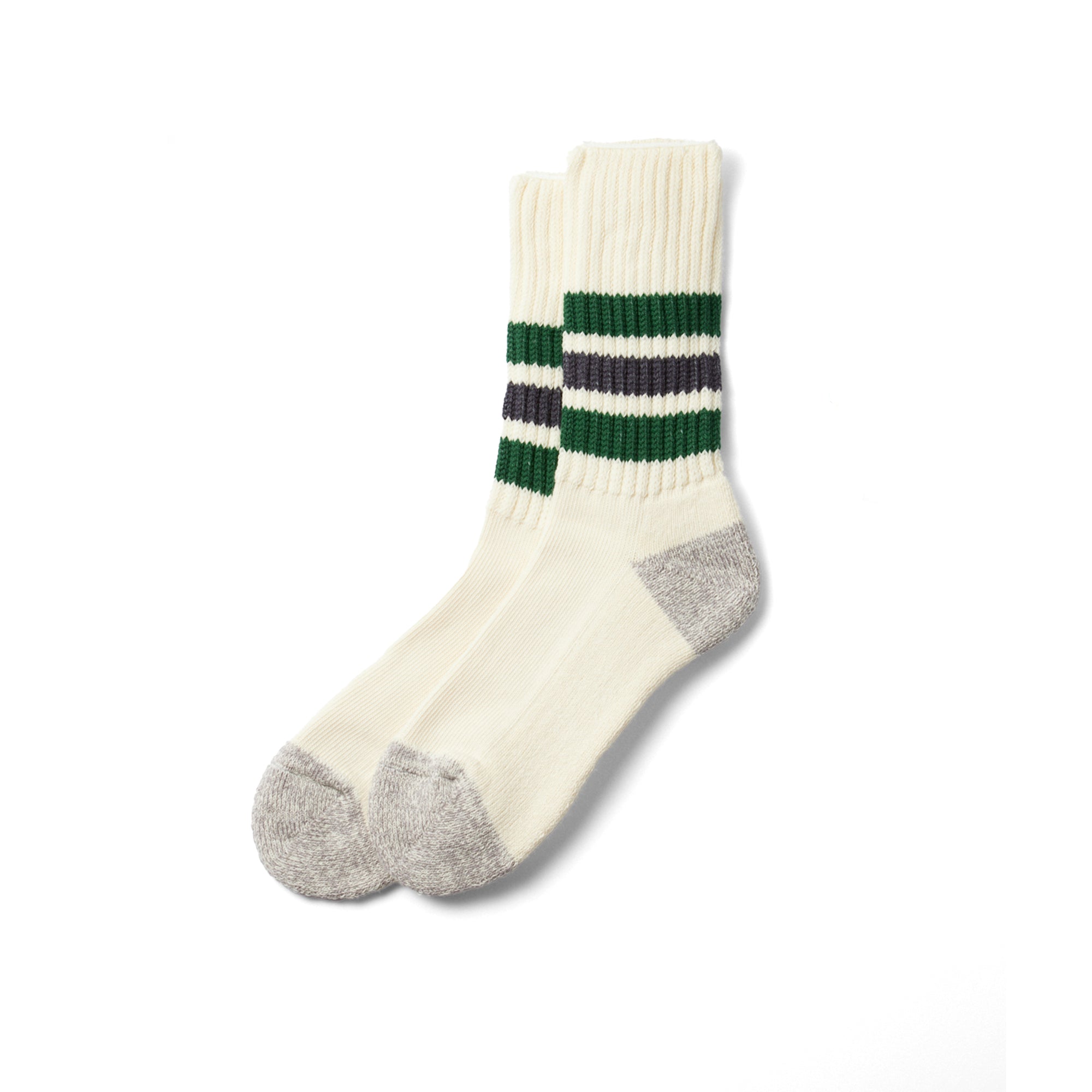 Coarse Ribbed Old School Crew Socks