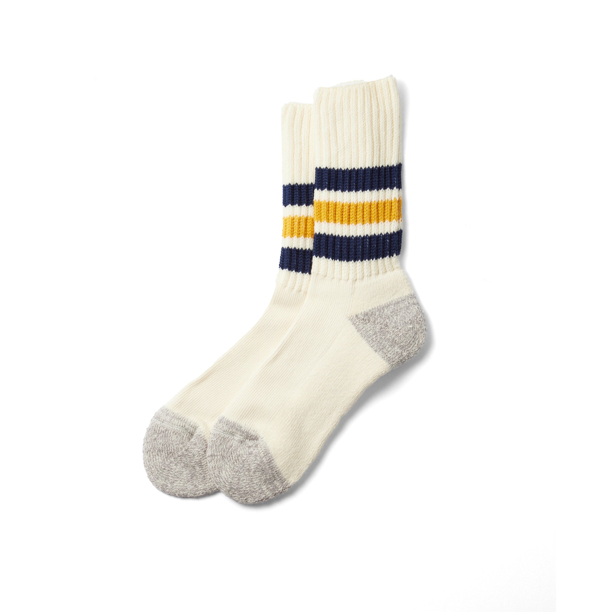 Coarse Ribbed Old School Crew Socks