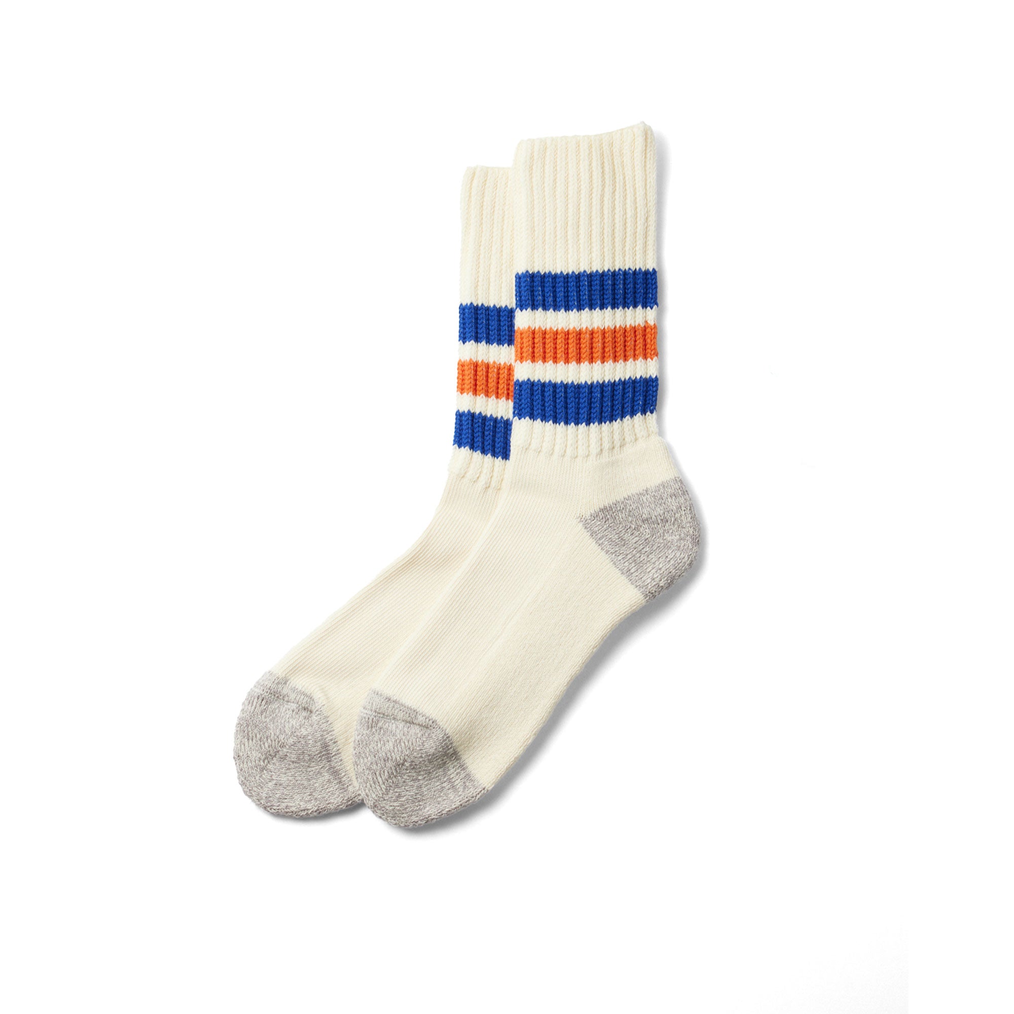 Coarse Ribbed Old School Crew Socks