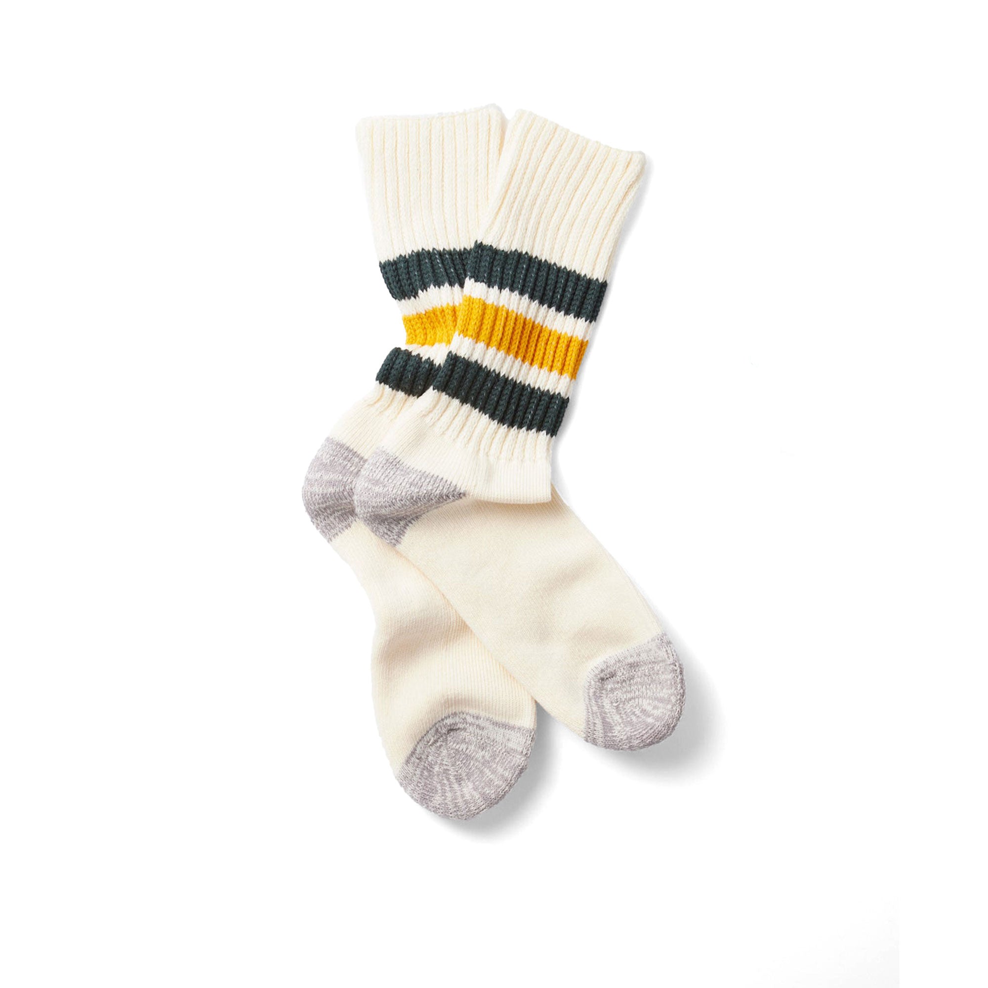 Coarse Ribbed Old School Crew Socks