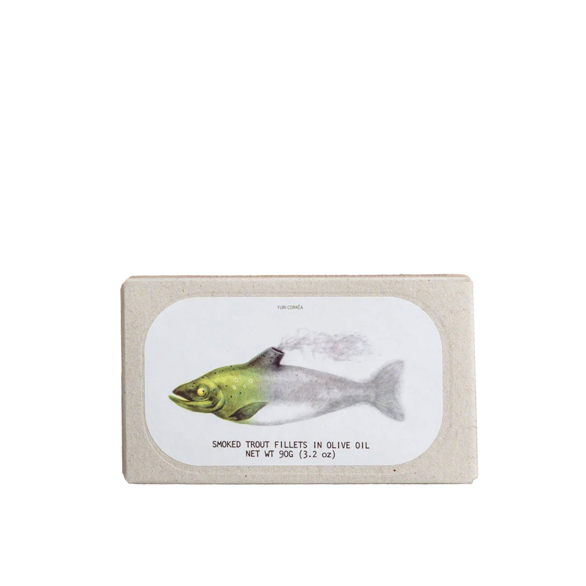 Smoked Trout Fillets in Olive Oil, 90 g.