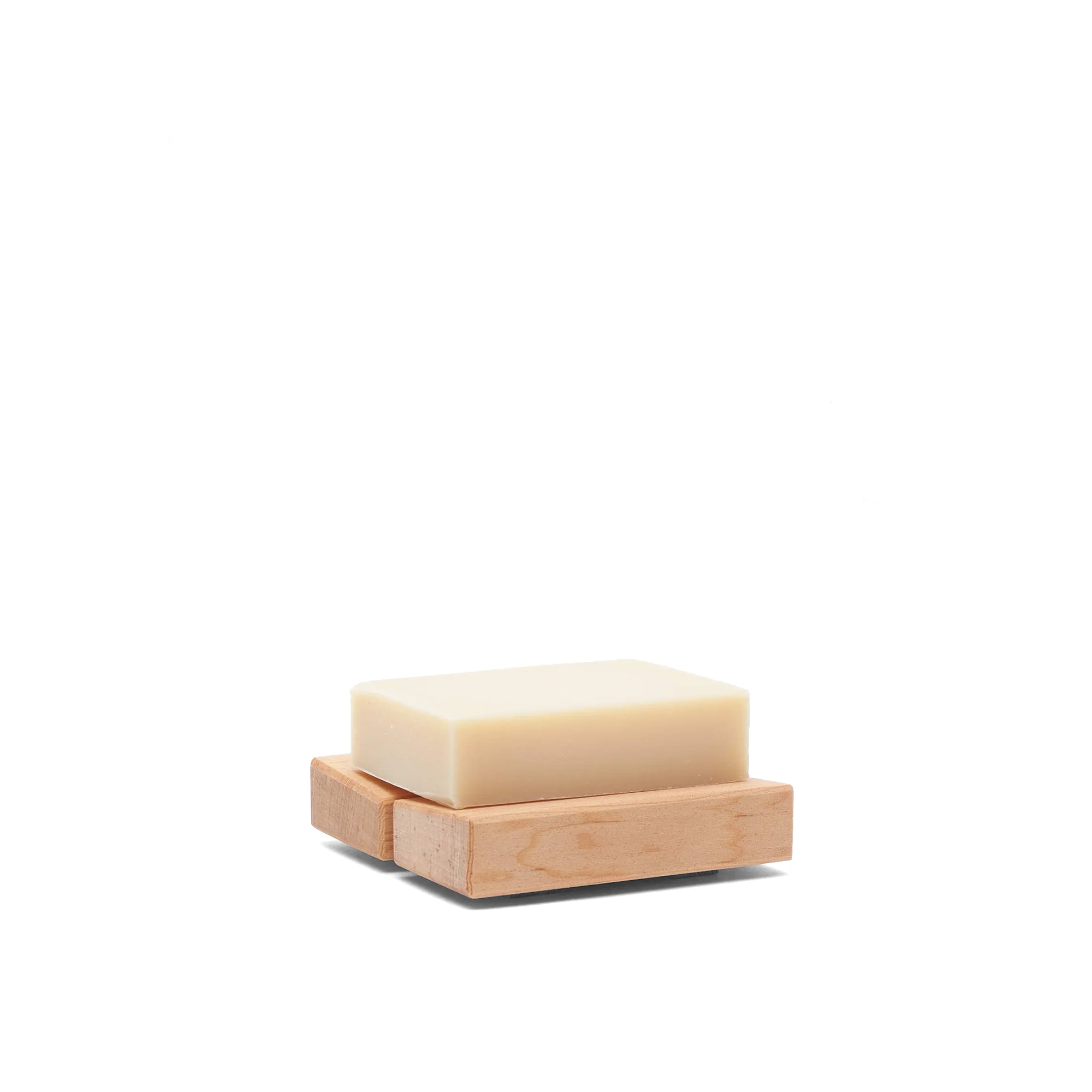 Hinoki Wood Square Soap Dish