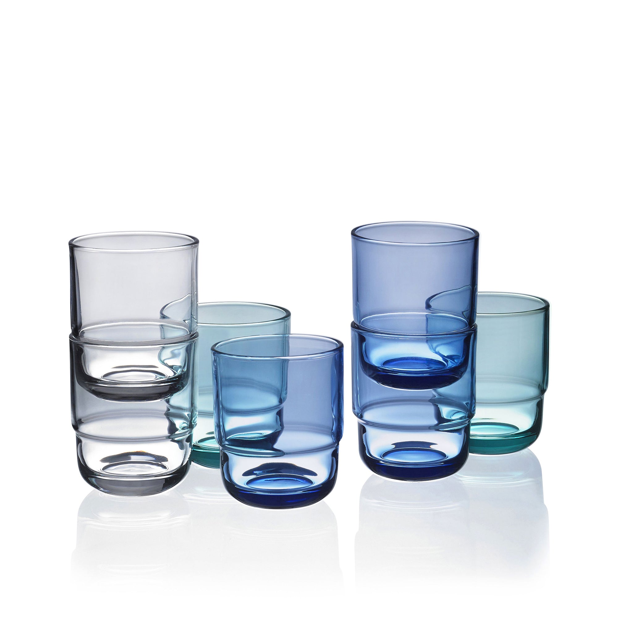 Stacking Glass Tumblers, 9.5 oz.
