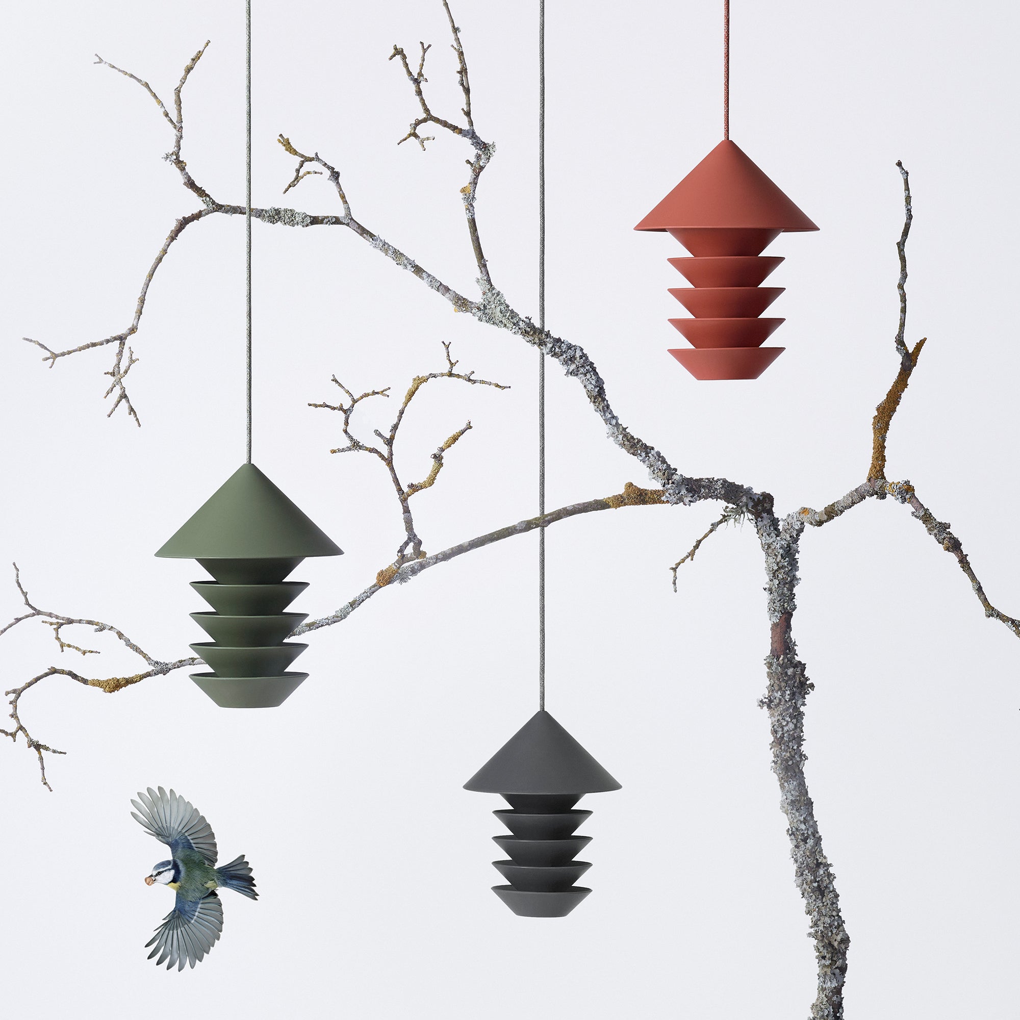 Recycled Plastic Silo Bird Feeder