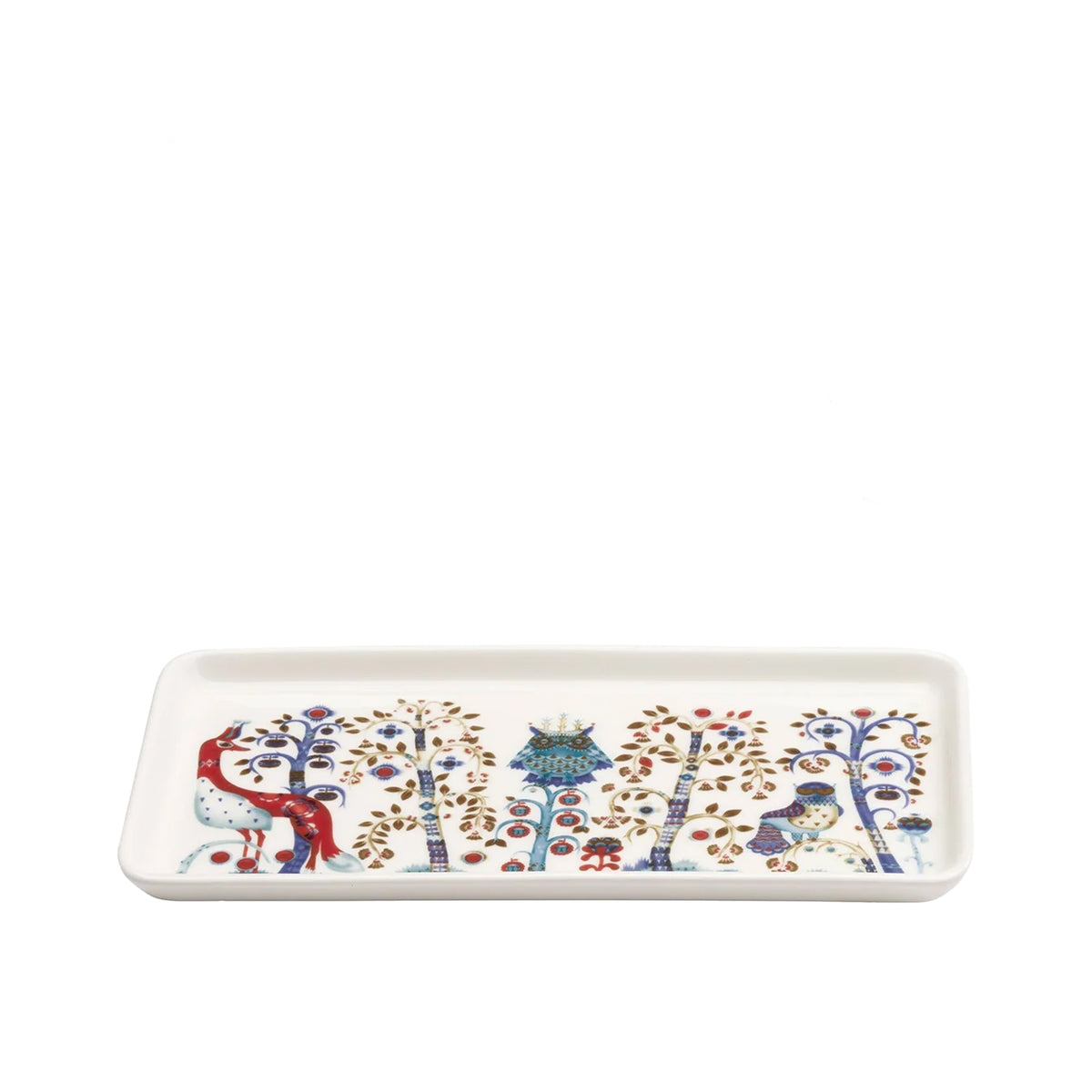 Taika Rectangle Plate, 9.5", White