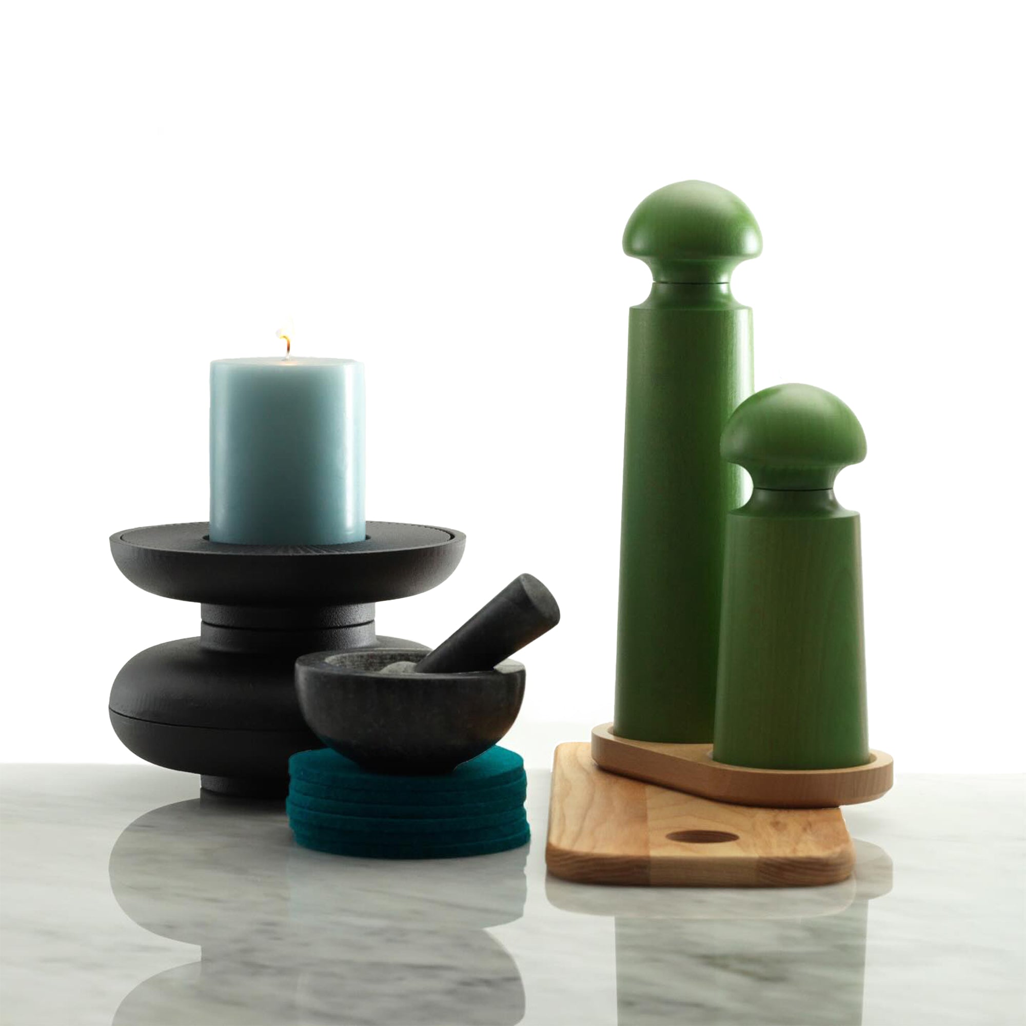 Large Salt + Pepper Mill, Beech