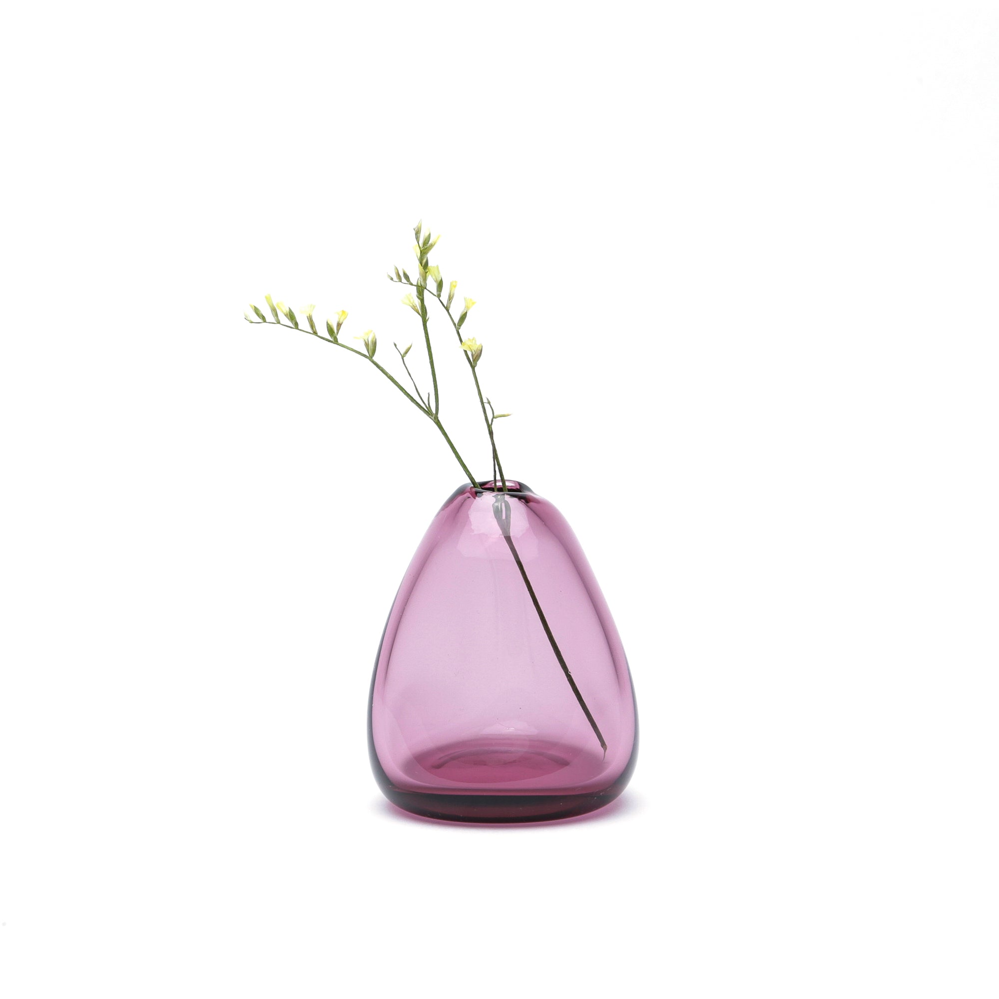 Tall Triangle Stone Bud Vase