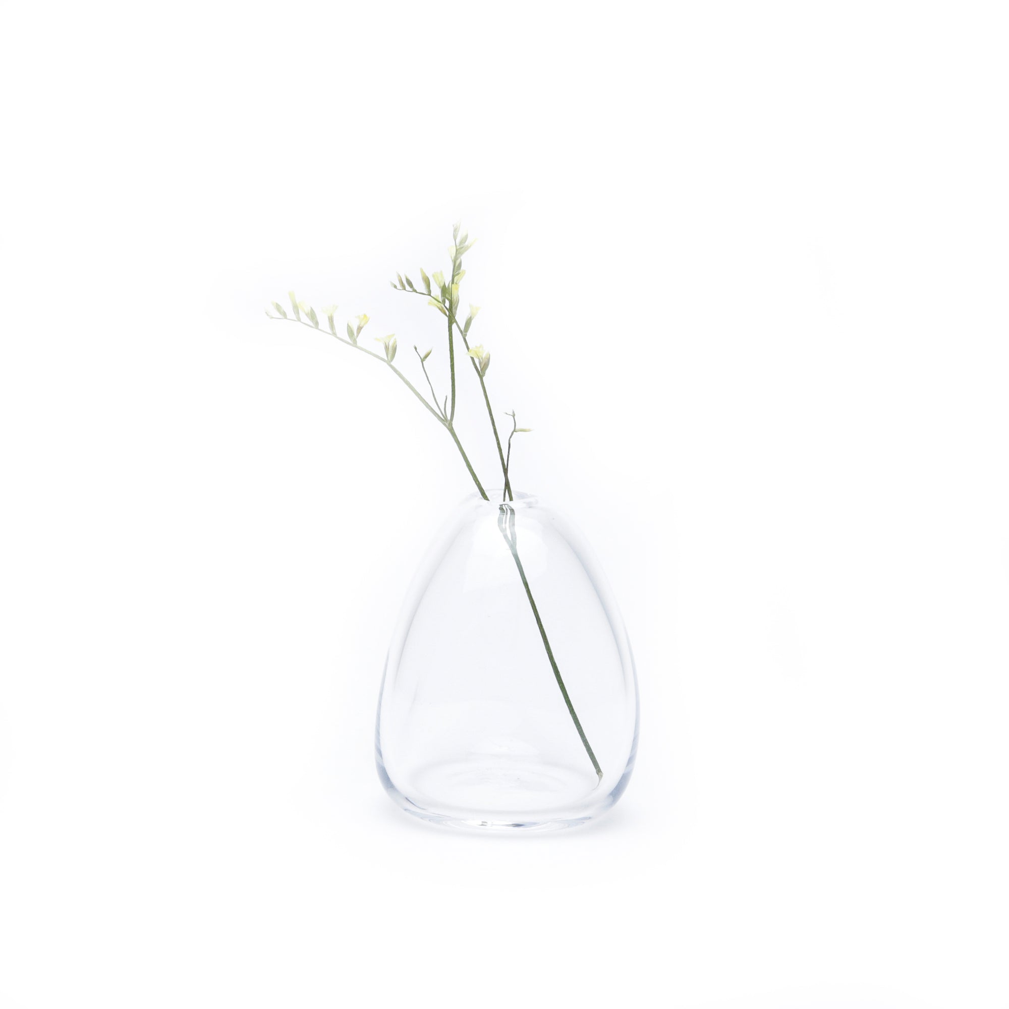 Tall Triangle Stone Bud Vase