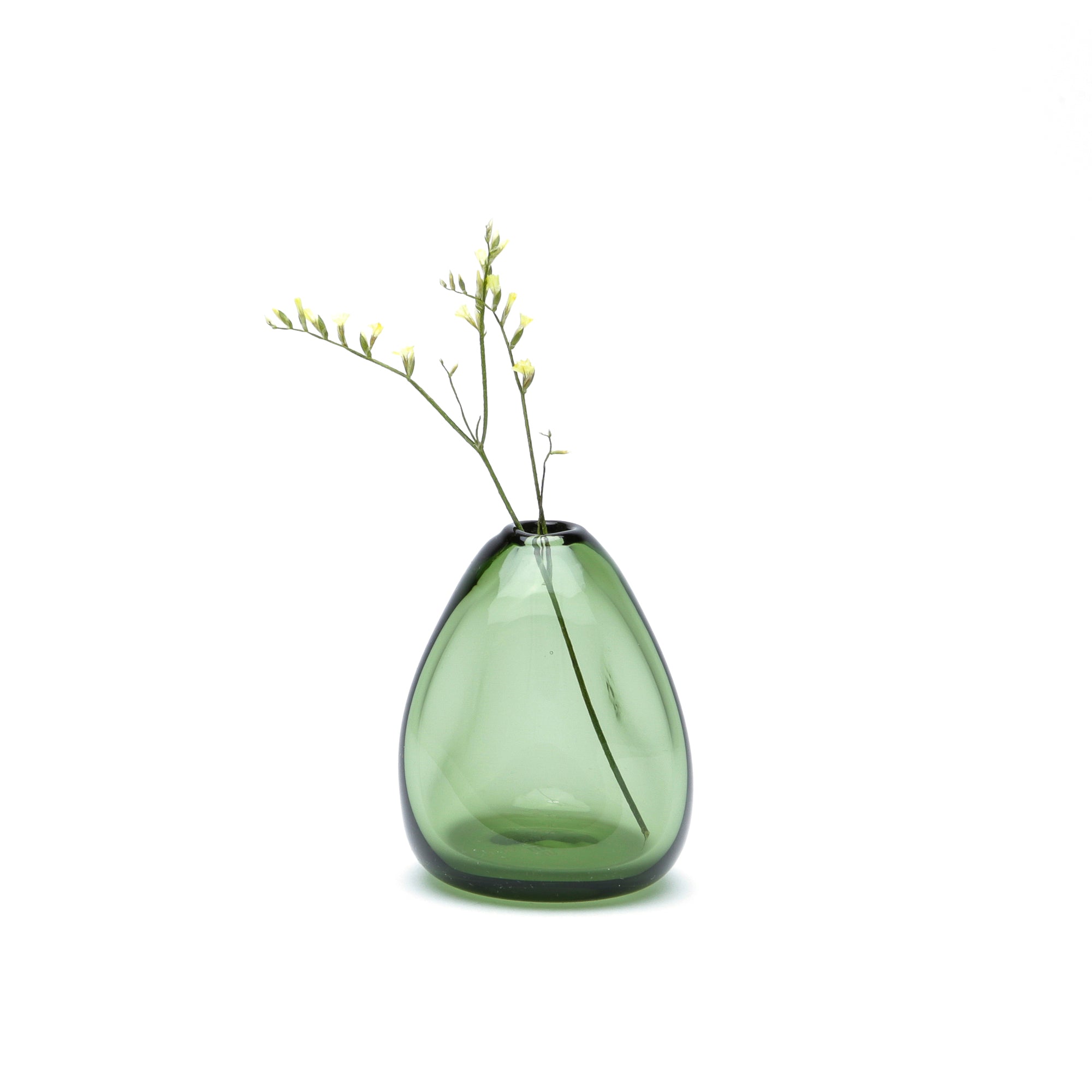 Tall Triangle Stone Bud Vase