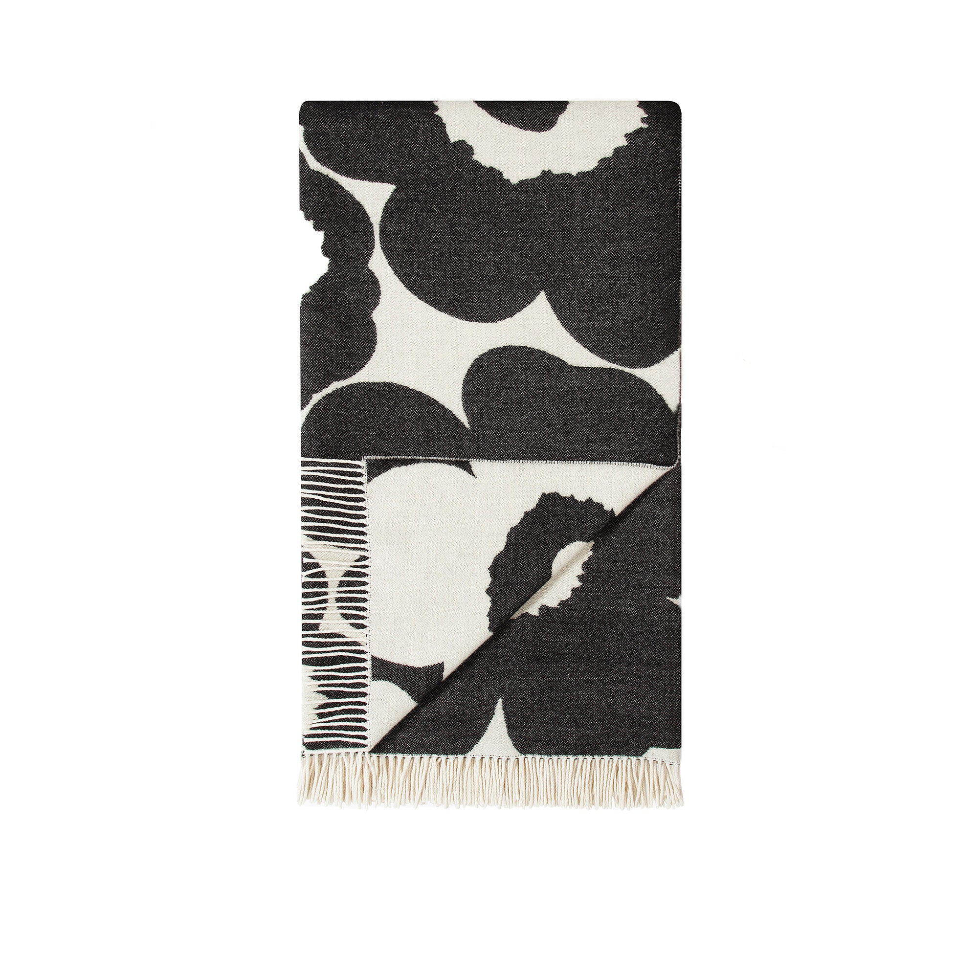 Unikko Blanket, Black + White