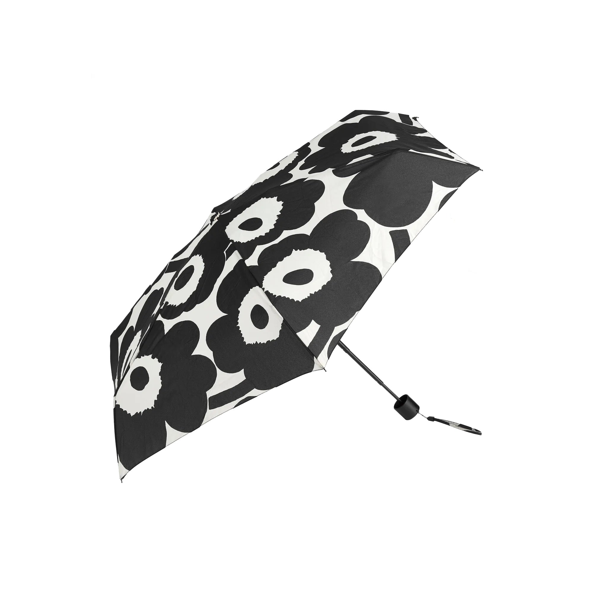 Mini Manual Unikko Umbrella, Black and White