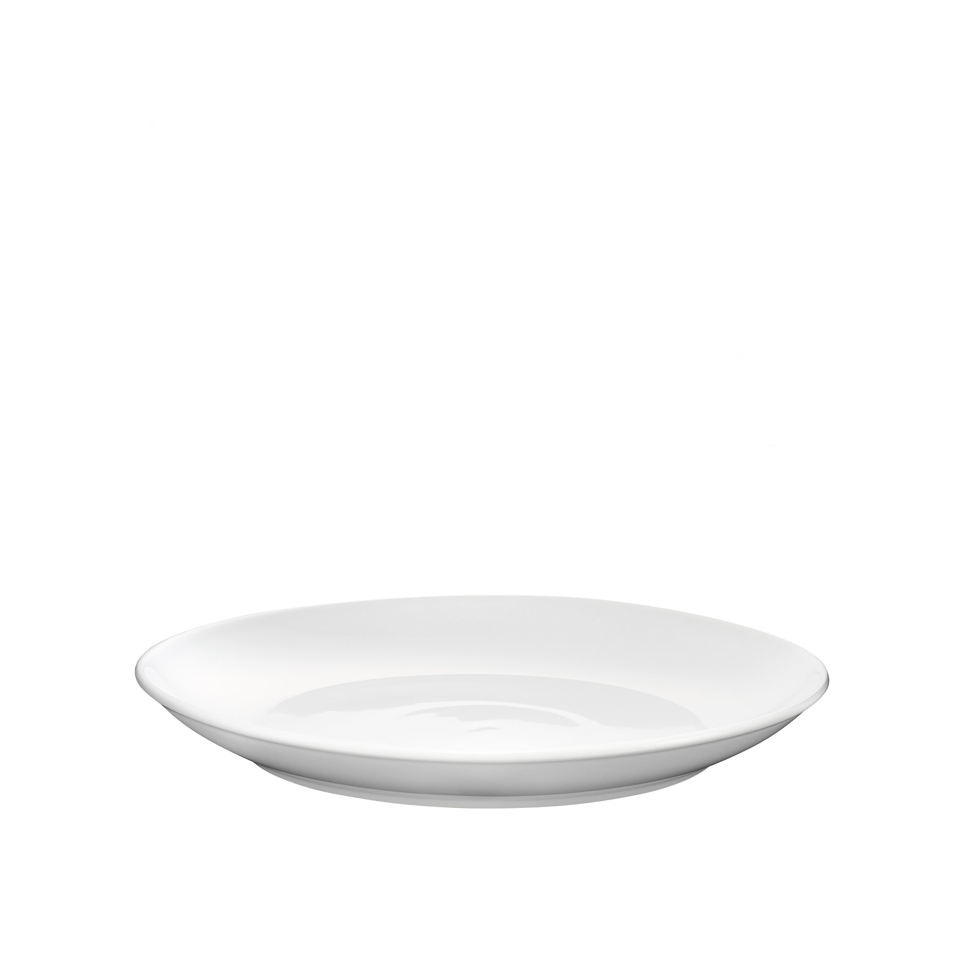 Ceramic Plate, White