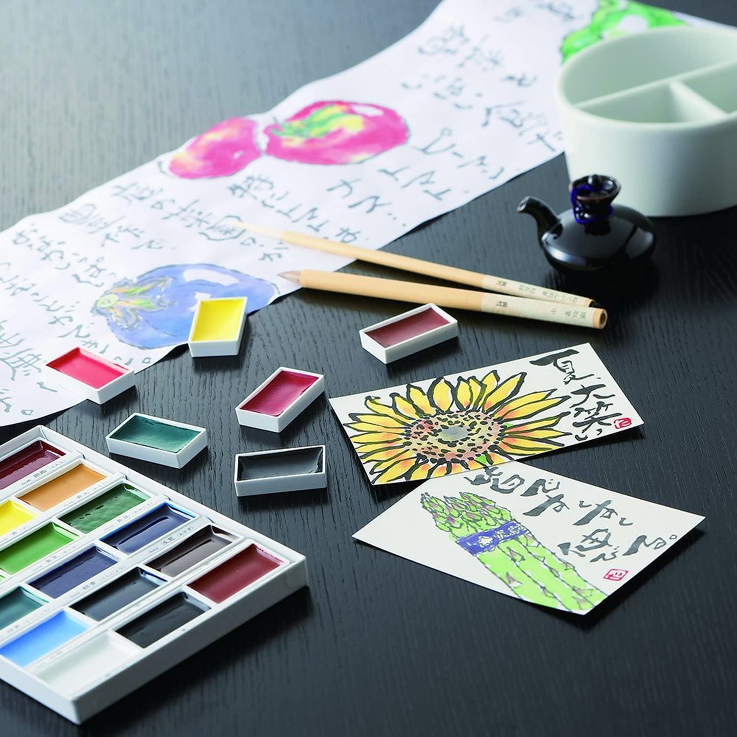 Gansai Tambi Watercolor Paint Set