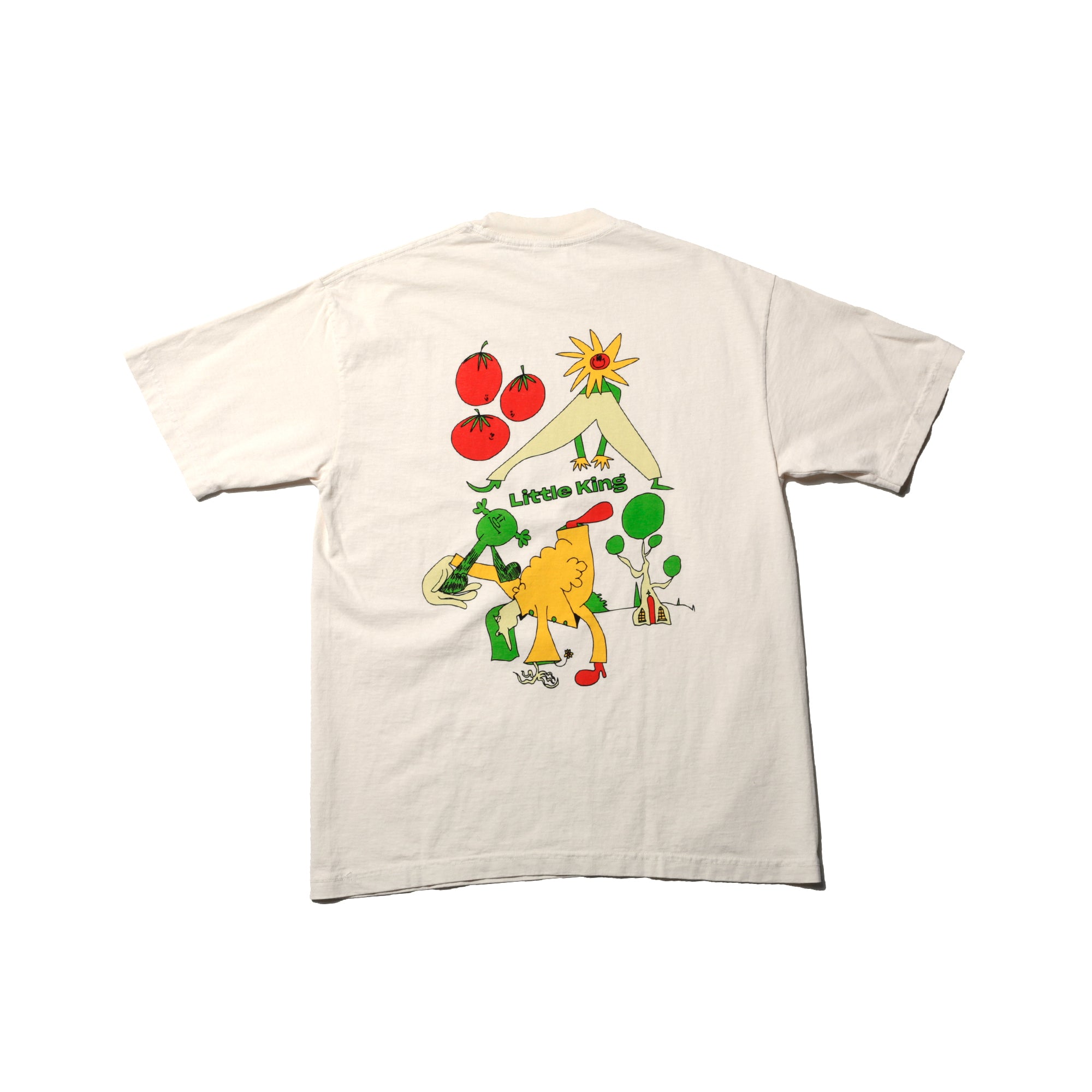 Sakari x Little King T-Shirt, Cream / Color