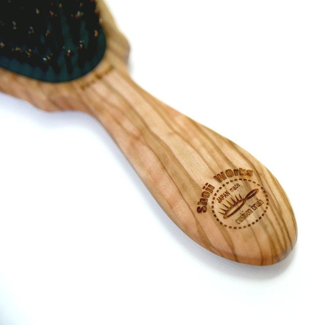 Wood Cushion Hair brush