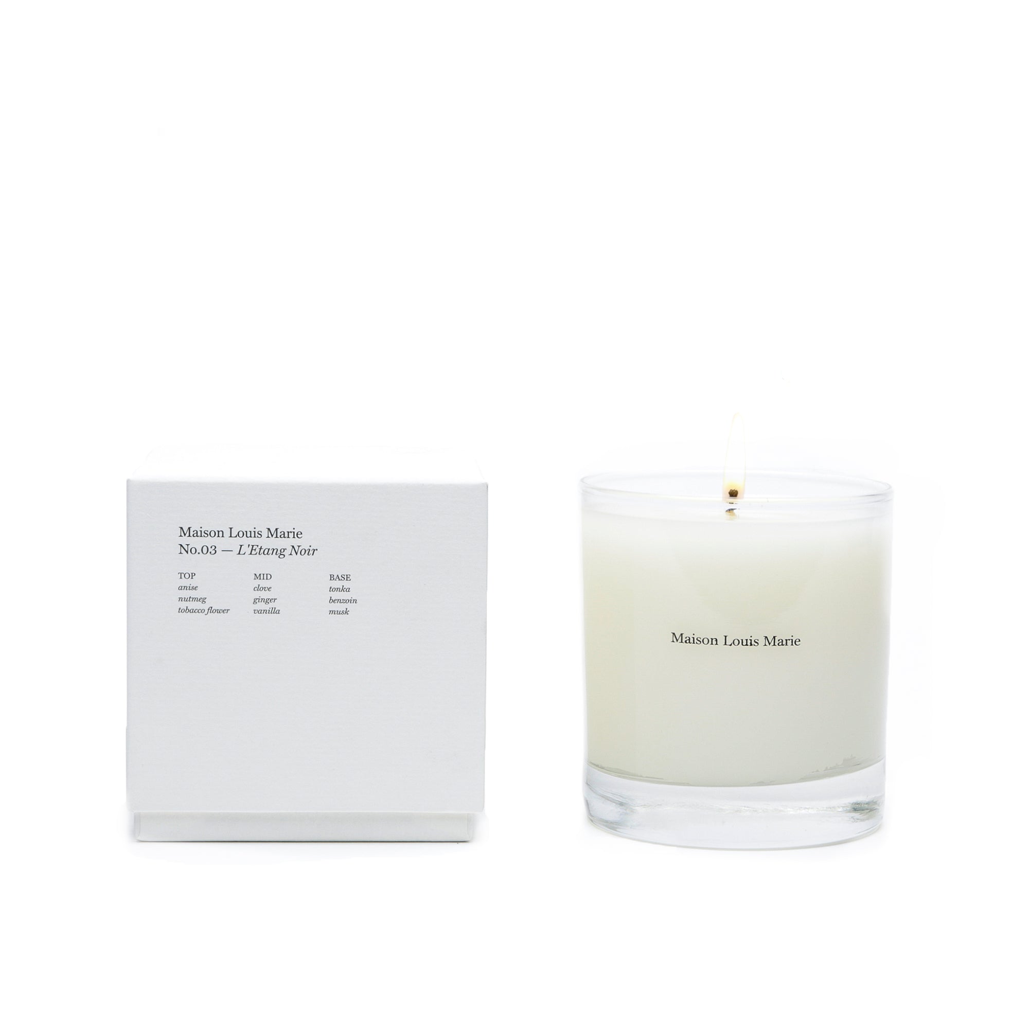 Candle No.03 L'Etang Noir