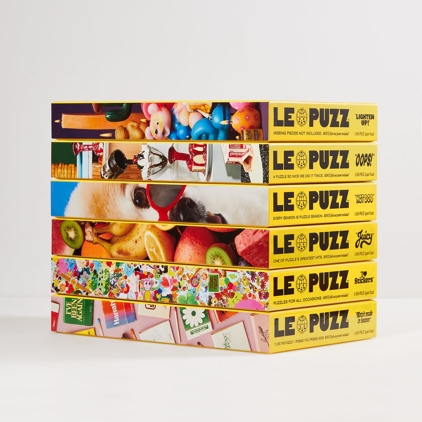 I ❤ Stickers Puzzle, 1000 pieces