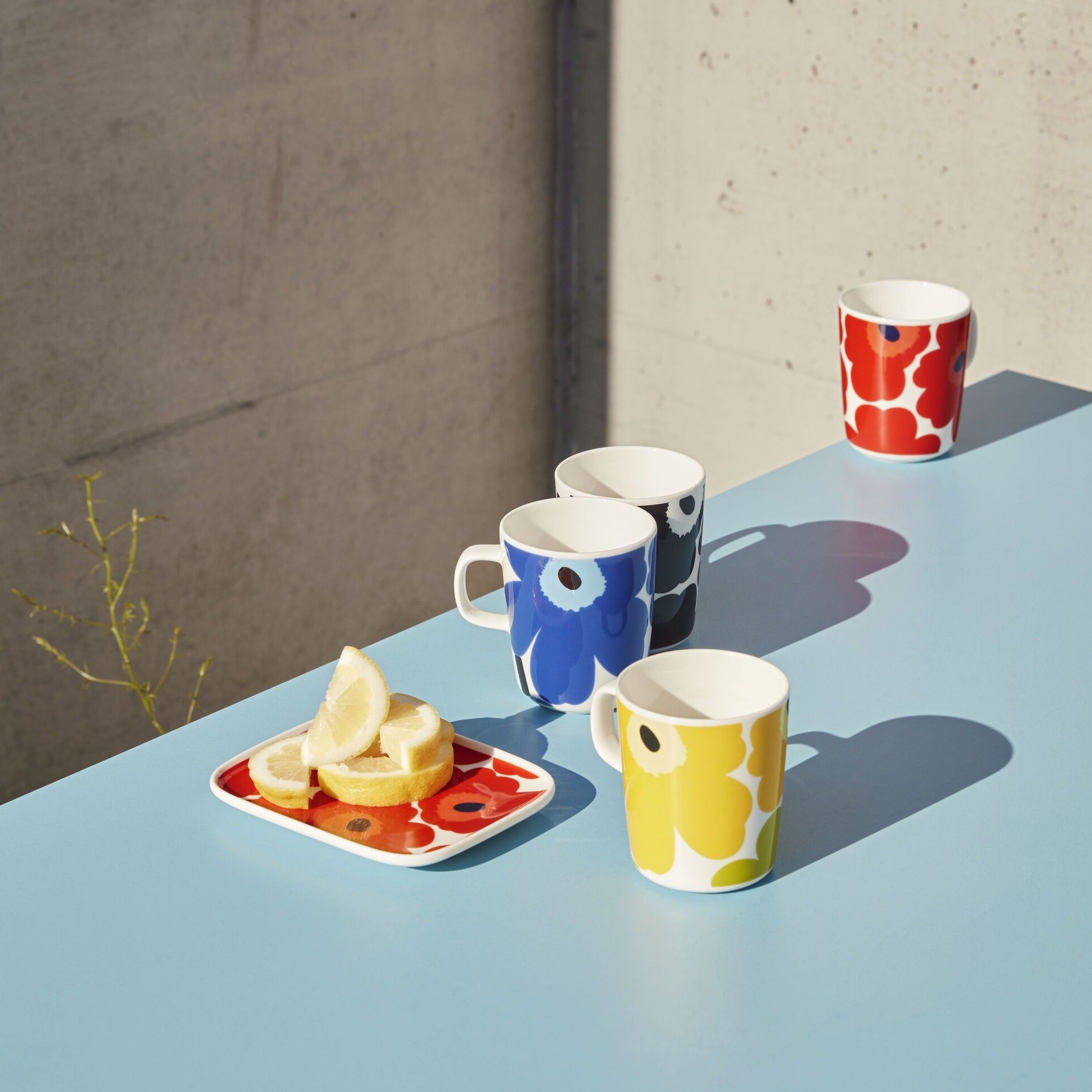 Oiva / Unikko Mug, Red, 14 oz.