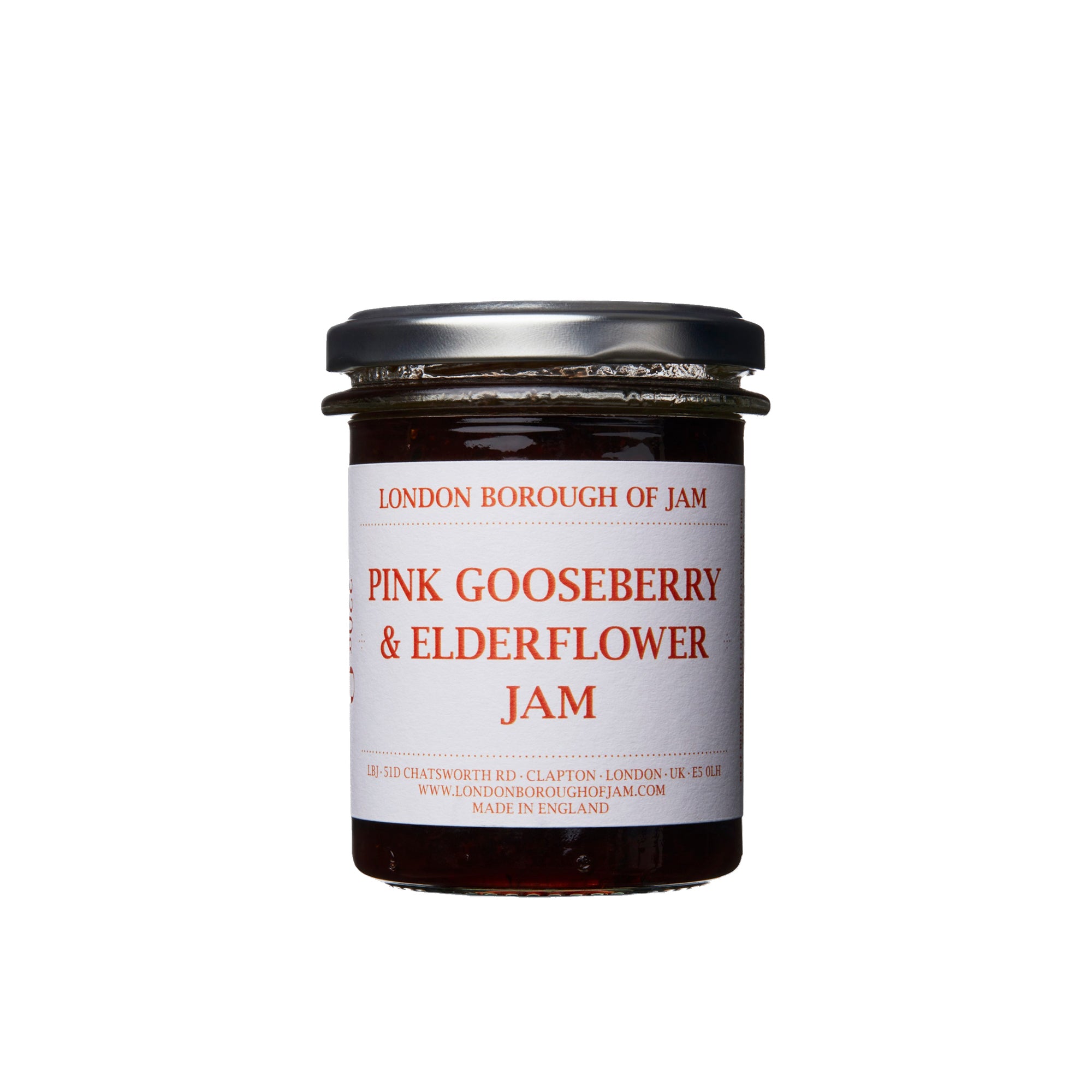 Pink Gooseberry & Elderflower Jam