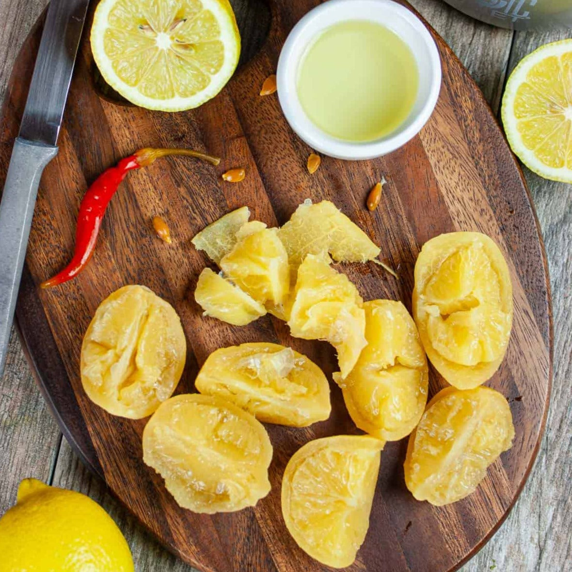 Organic Natural Preserved Lemon Slices