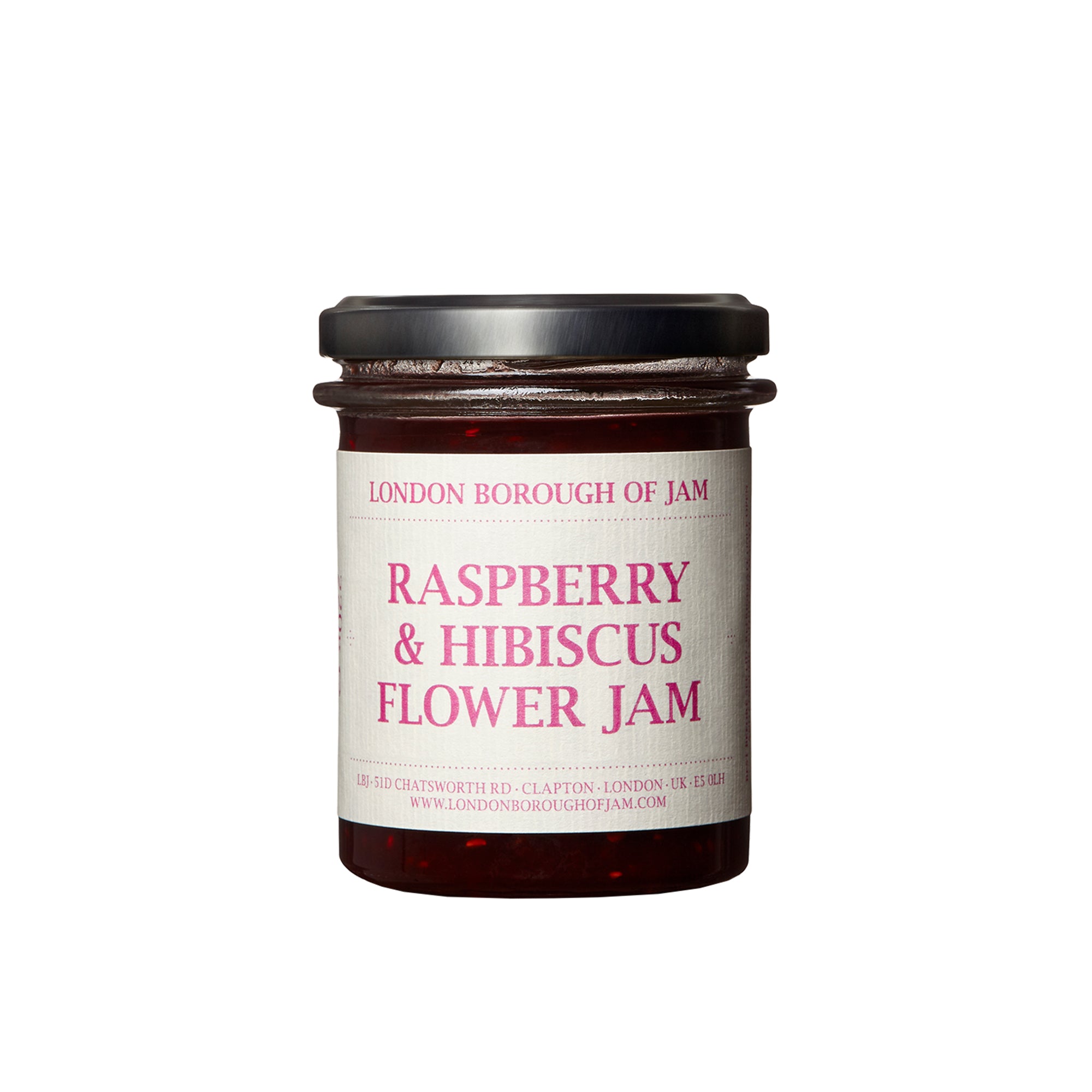 Raspberry & Hibiscus Flower Jam