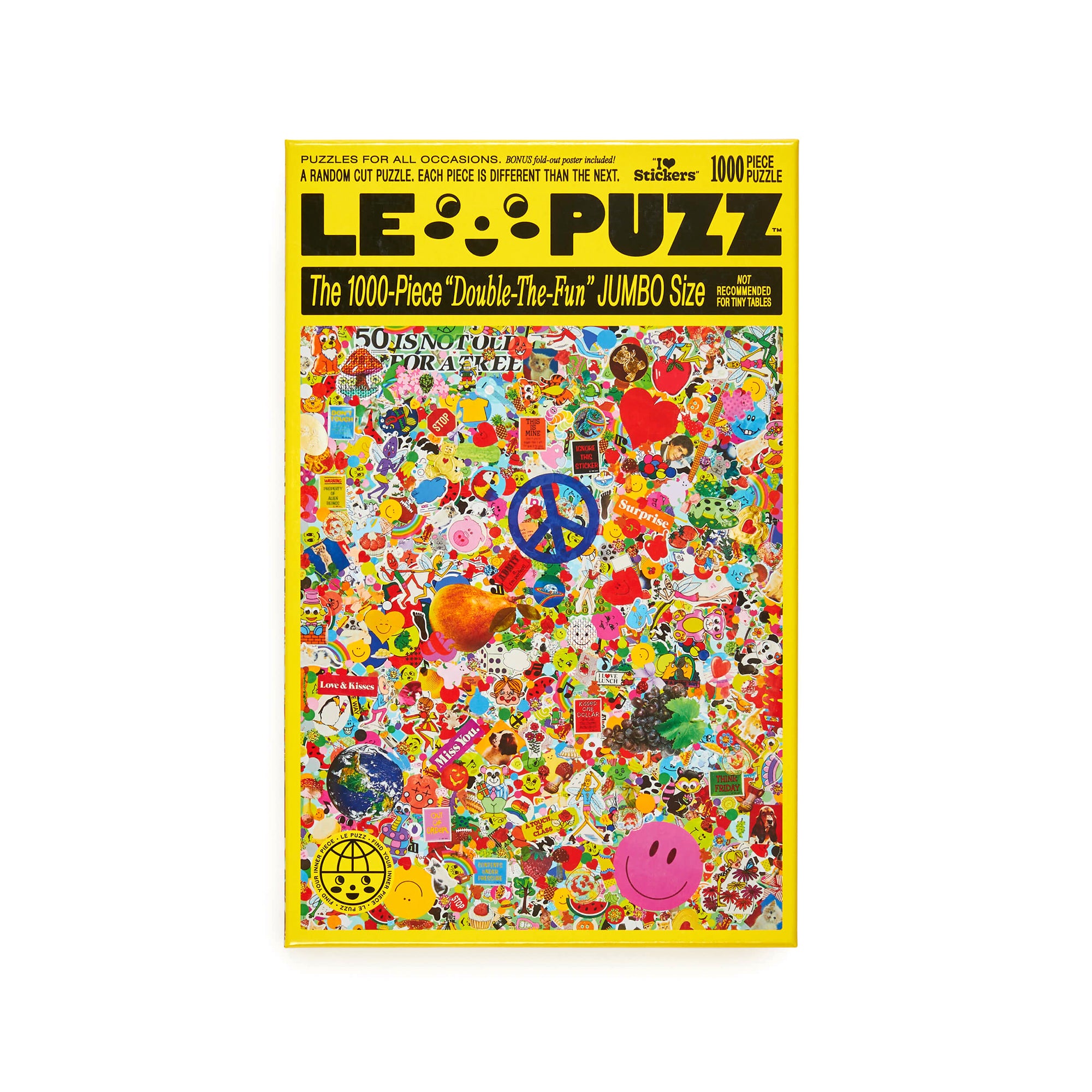 I ❤ Stickers Puzzle, 1000 pieces