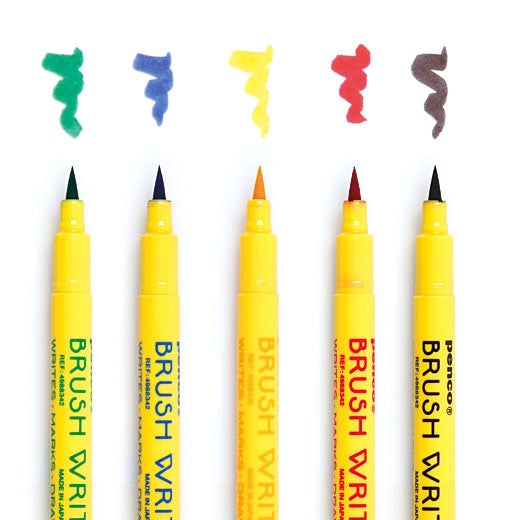 Brush Writer Pens or Set