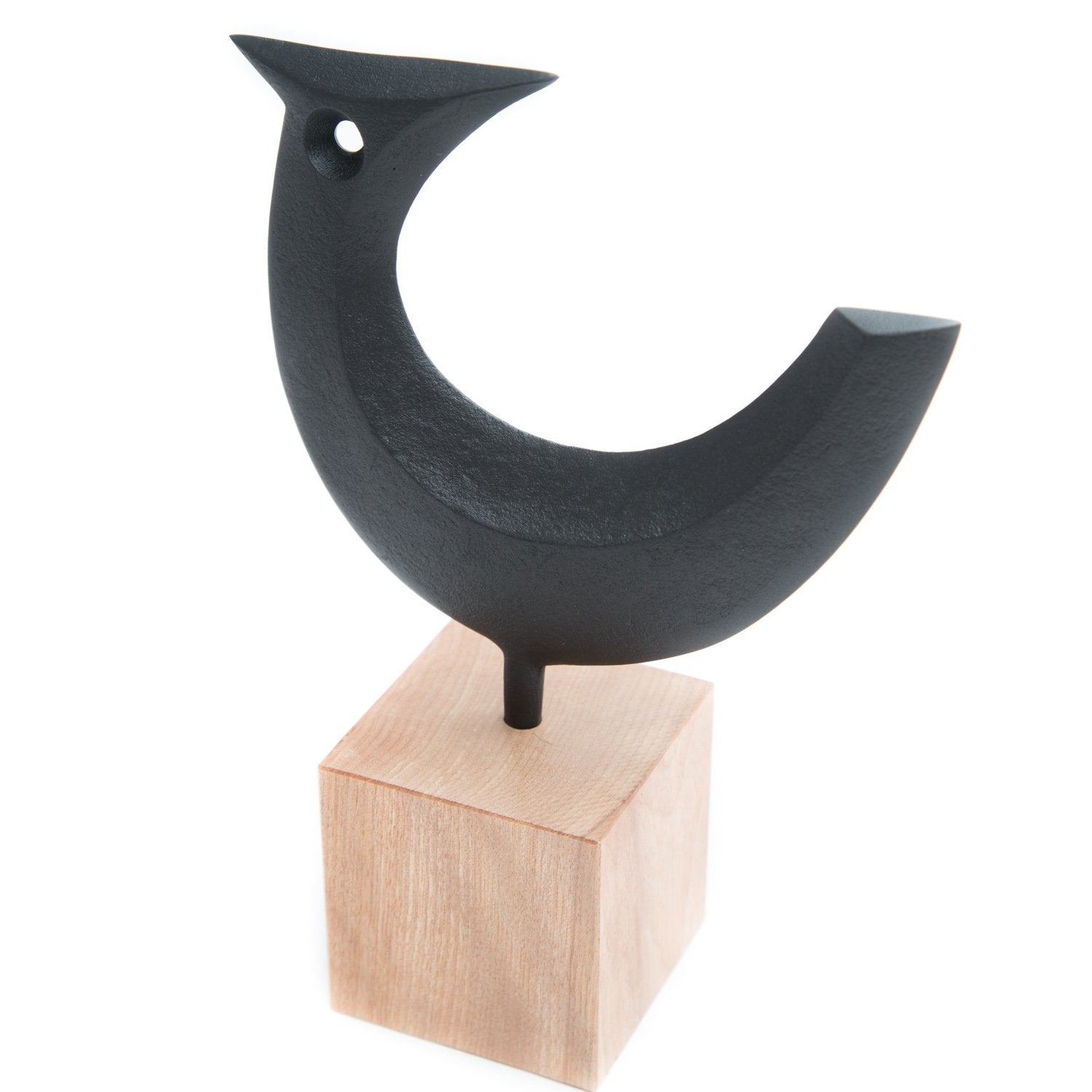 Cast Iron Bird Sculpture