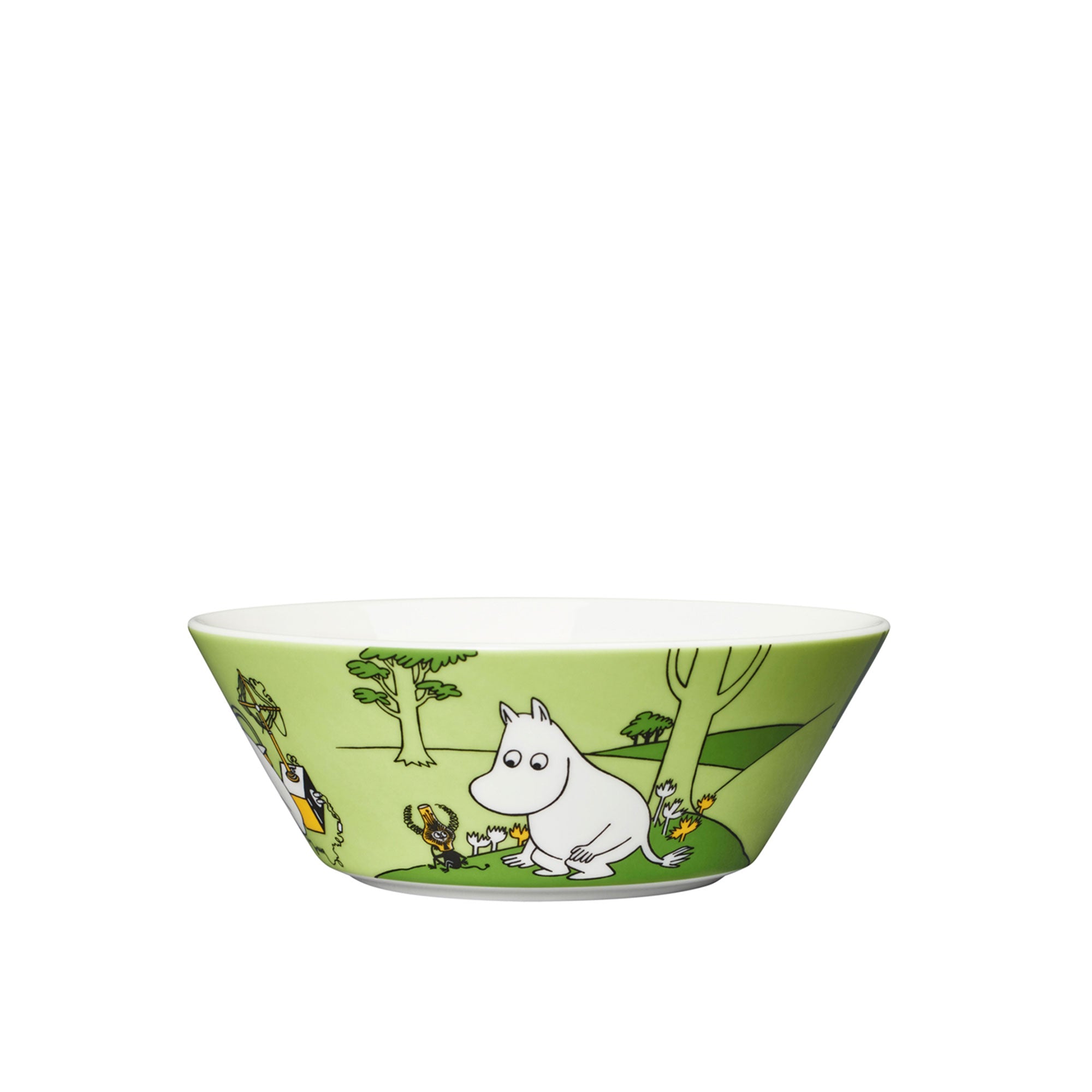 Moomintroll Grass-Green Bowl