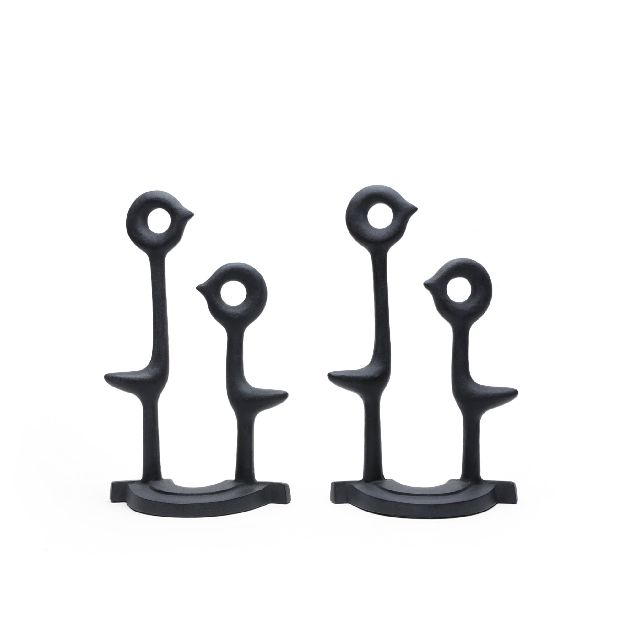 Nambu Tekki Bird Bookends, Set of 2