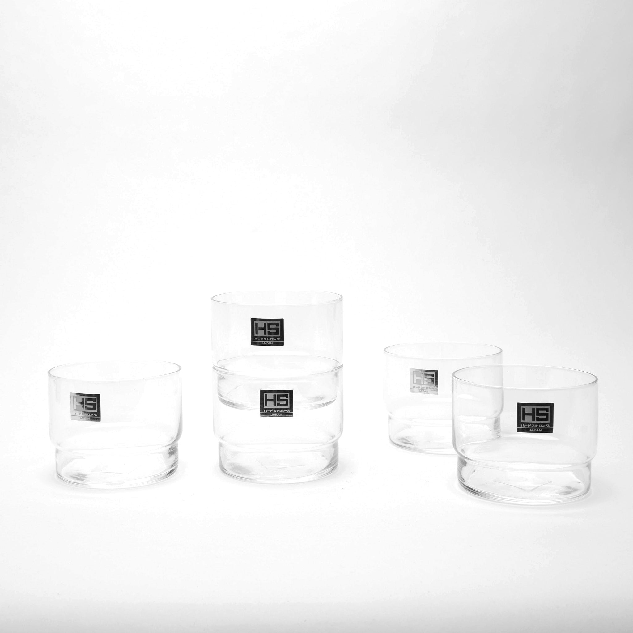 HS Stackable Glass Tumblers