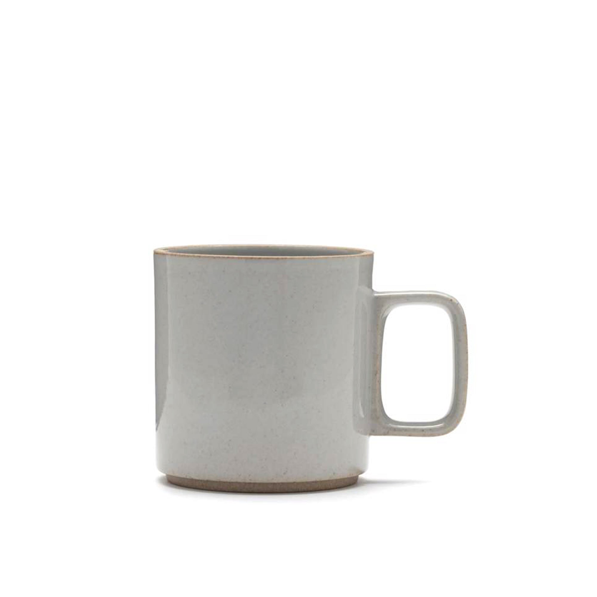 Gloss Gray Porcelain Ceramic Mug
